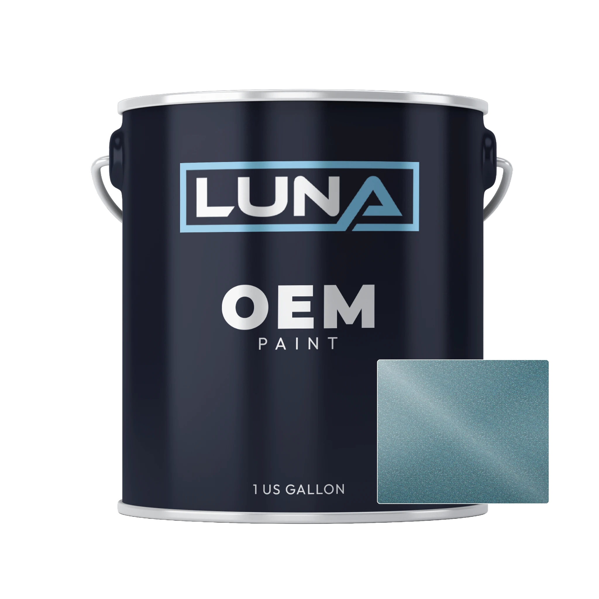 Chrysler USA Aqua P. M. PQE | Luna OEM Basecoat - Gallon