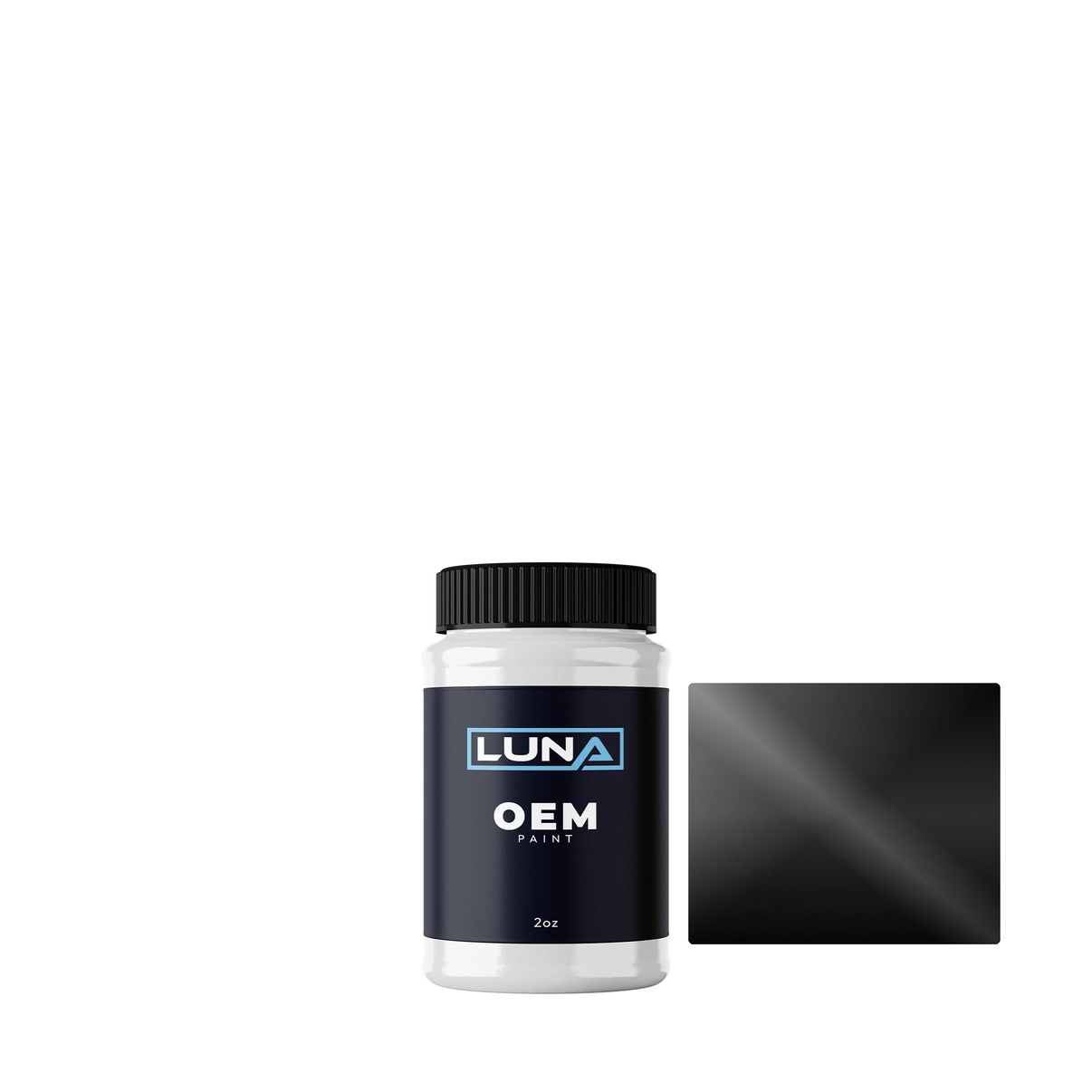 General Motors Black Raven WA8555 | Luna OEM Basecoat - 2oz Touch Up Bottle w/ Brush
