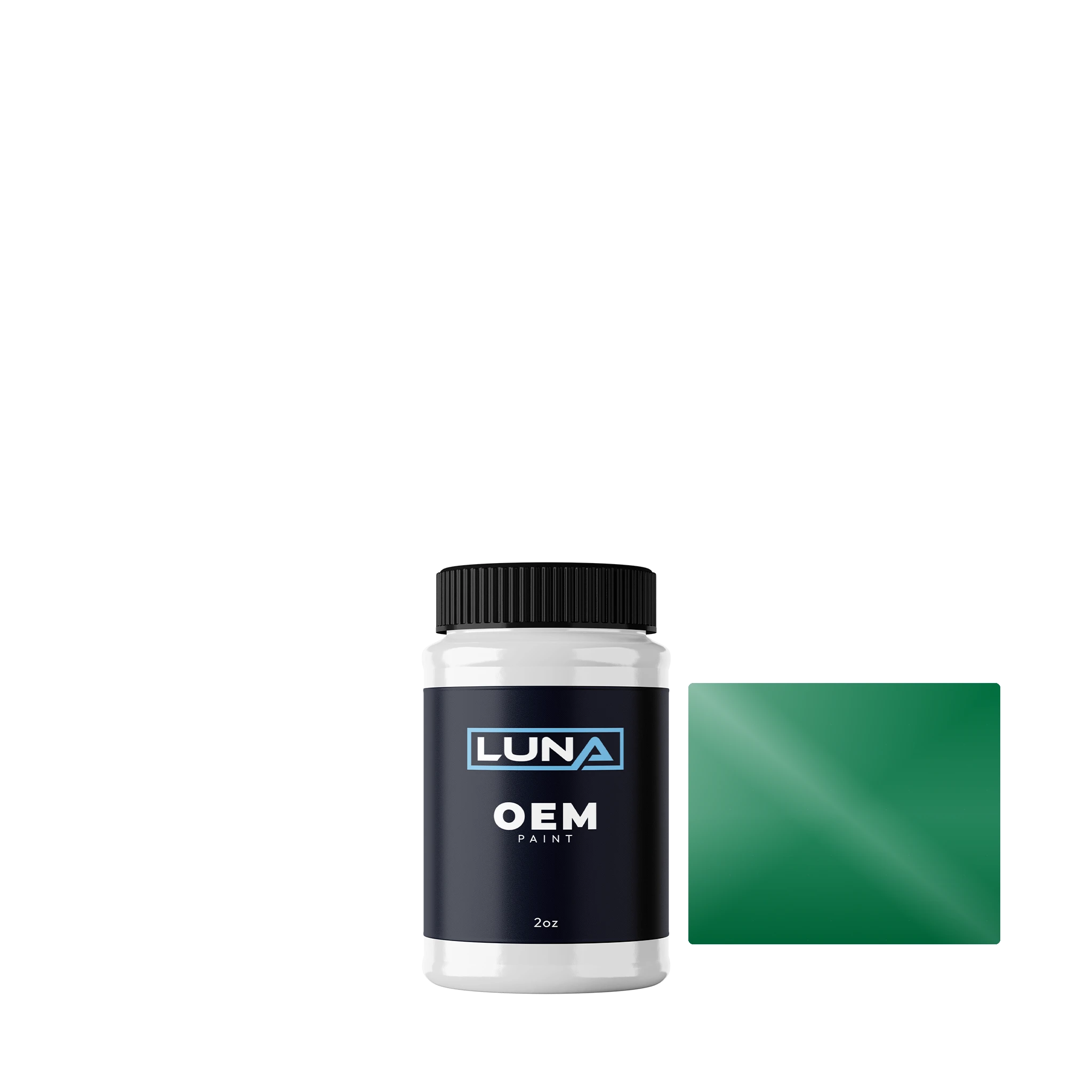 Fleet New Zealand Bp Groen '90 6765 | Luna OEM Basecoat - 2oz Touch Up Bottle w/ Brush