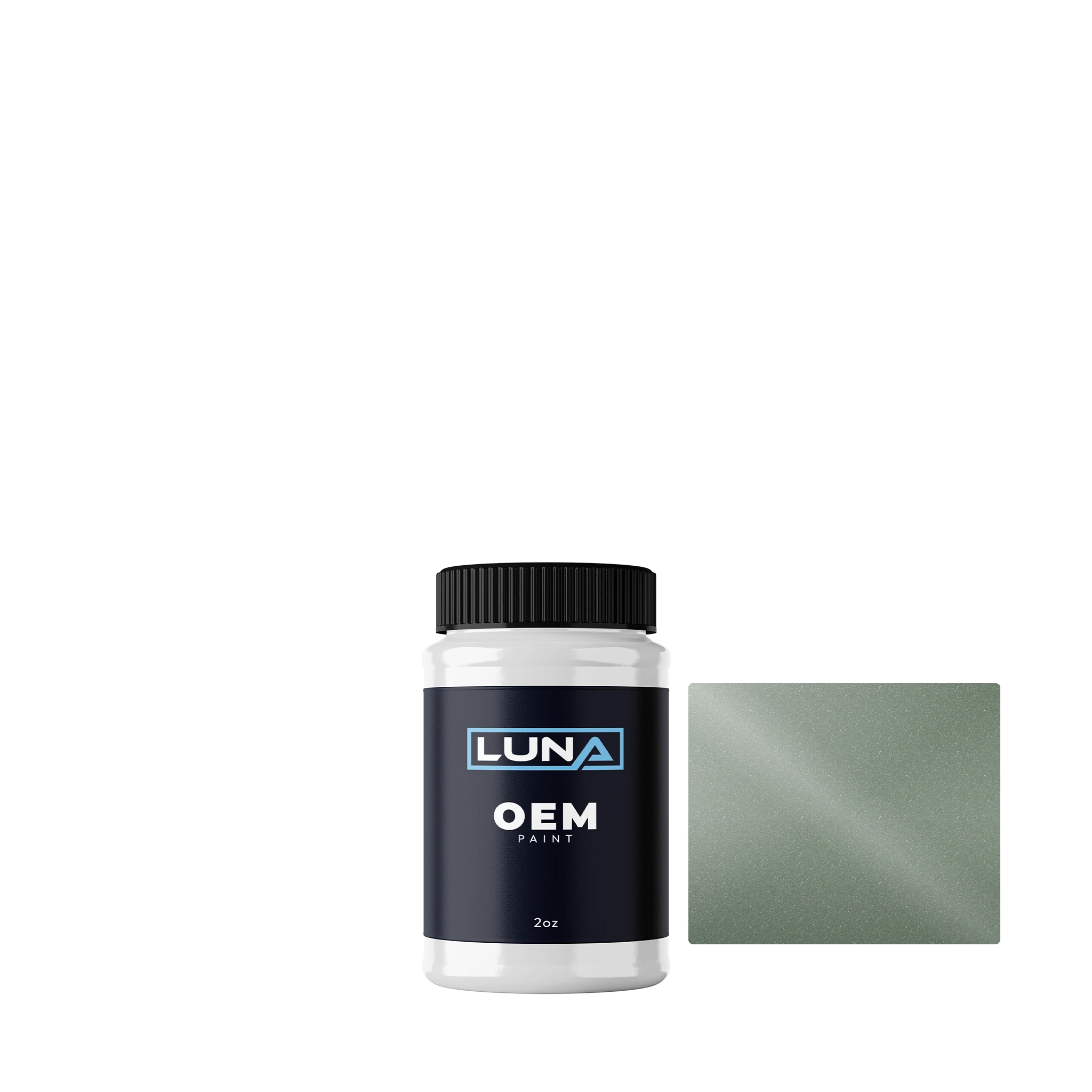 Mercedes Nelkengruen M. 261 | Luna OEM Basecoat - 2oz Touch Up Bottle w/ Brush