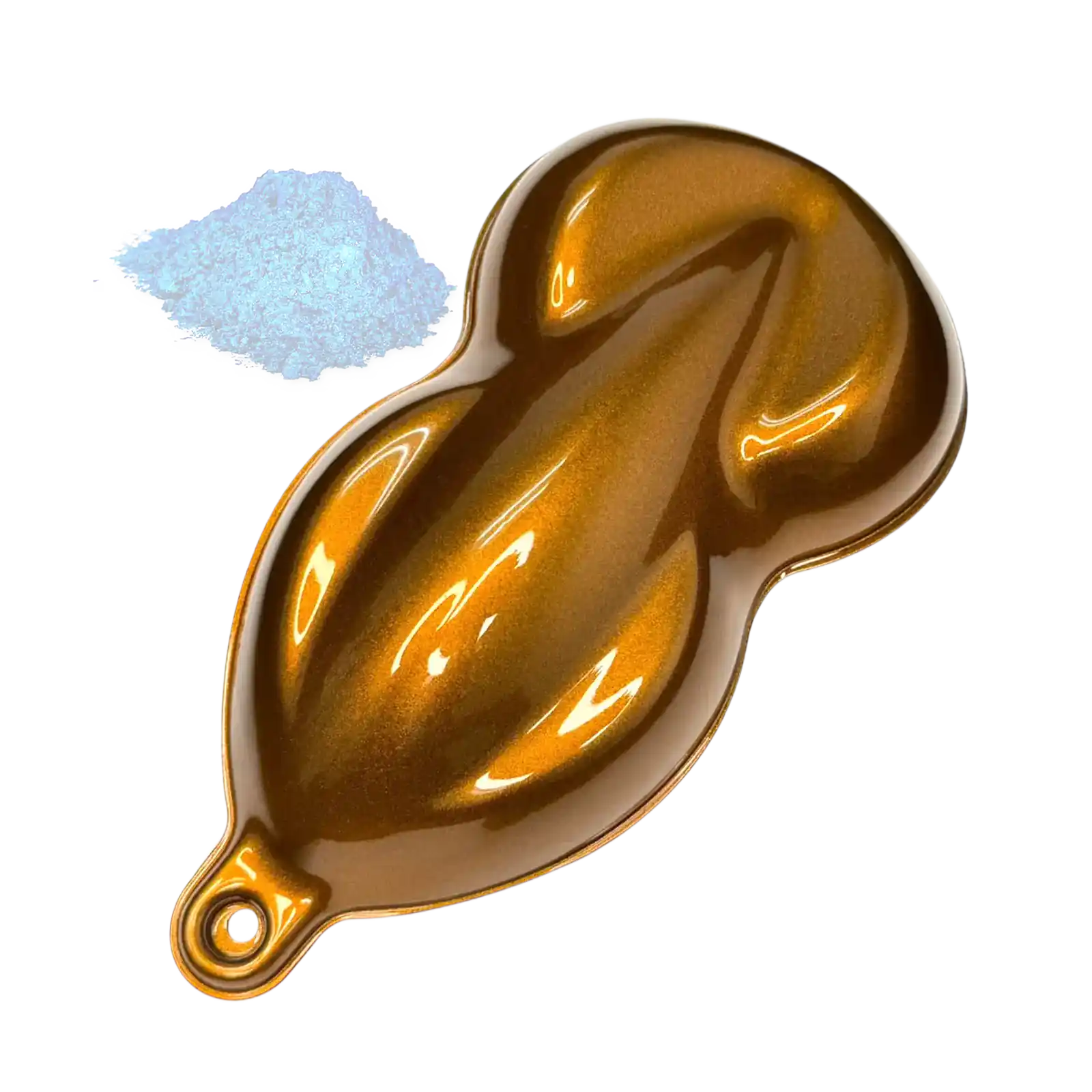 Carbon Orange Pearls