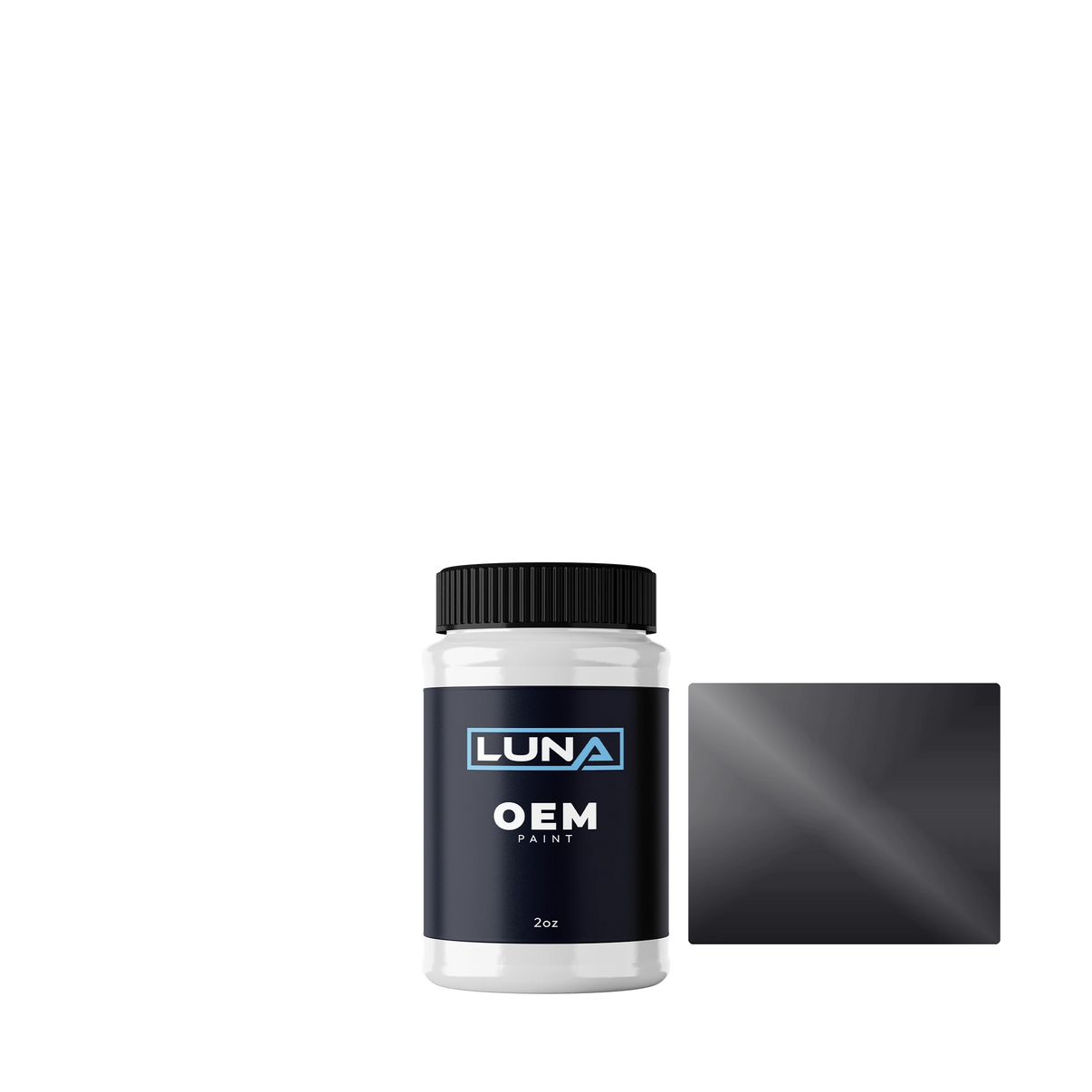 Yamaha Motorcycle Black M.-2c YAM179 | Luna OEM Basecoat - 2oz Touch Up Bottle w/ Brush