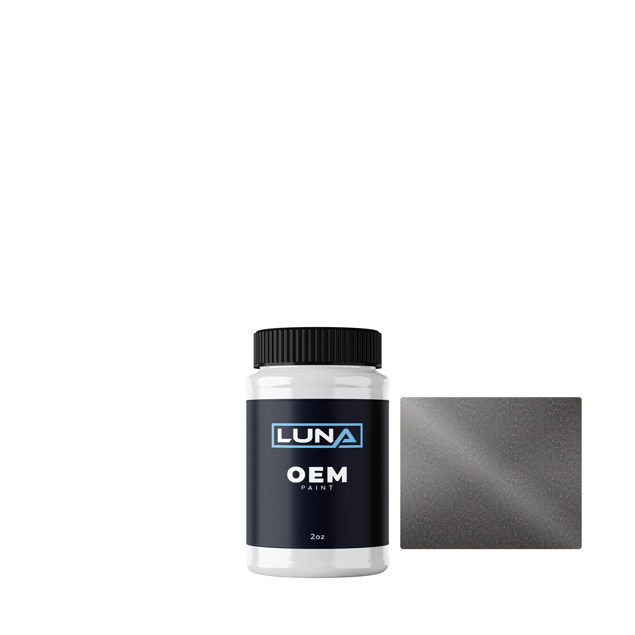 Nissan Stell Grey M. KNG | Luna OEM Basecoat - 2oz Touch Up Bottle w/ Brush