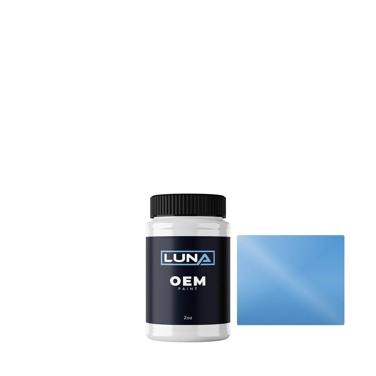 Audi | VW Cyanblue LQ5V | Luna OEM Basecoat - 2oz Touch Up Bottle w/ Brush