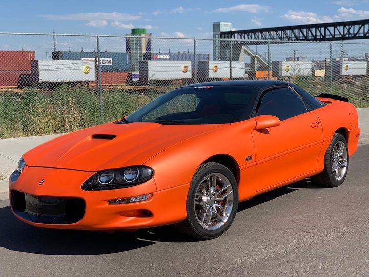 Mandarin Orange Plasti Dip on a customer car
