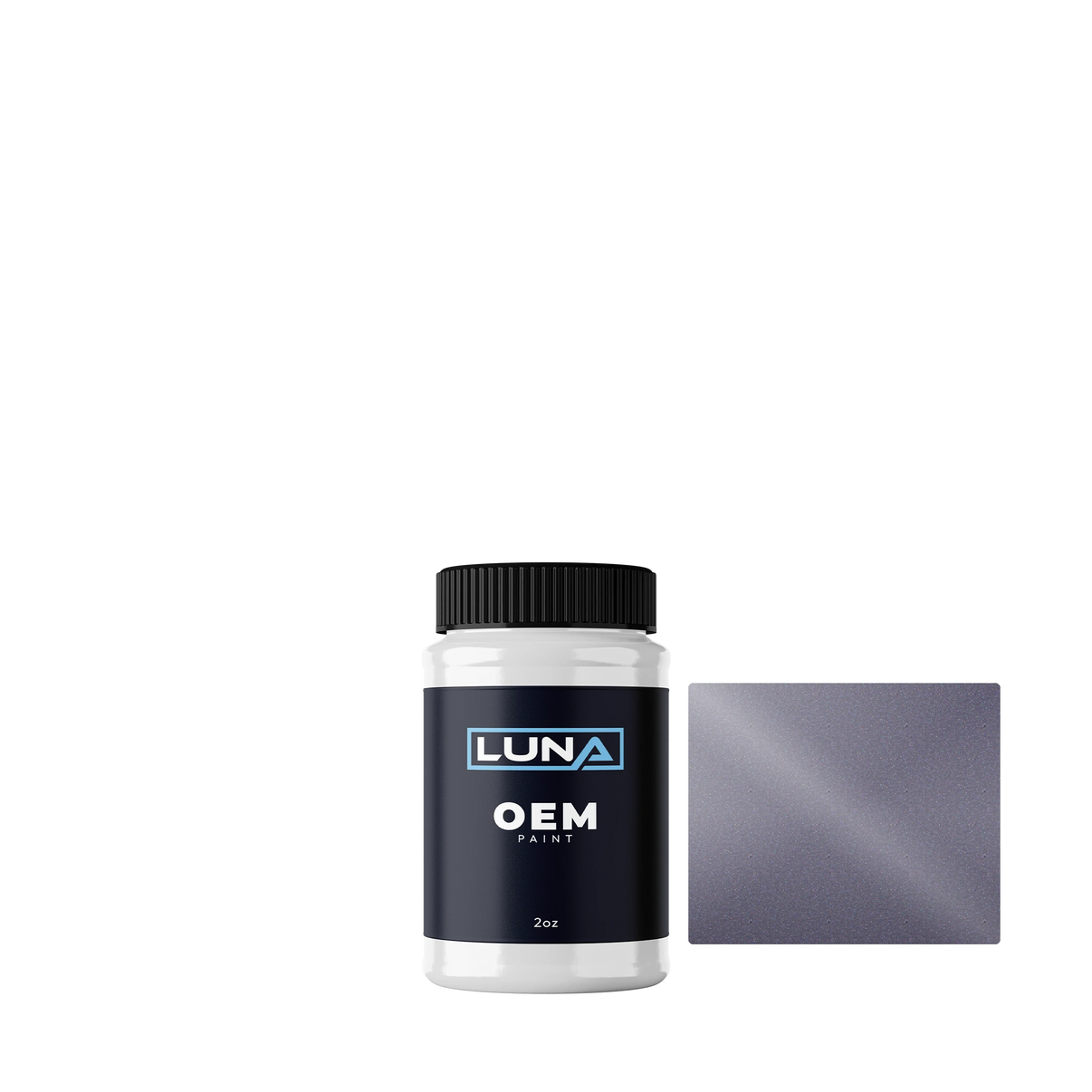 Ral Perlbrombeer P. 4012 | Luna OEM Basecoat - 2oz Touch Up Bottle w/ Brush