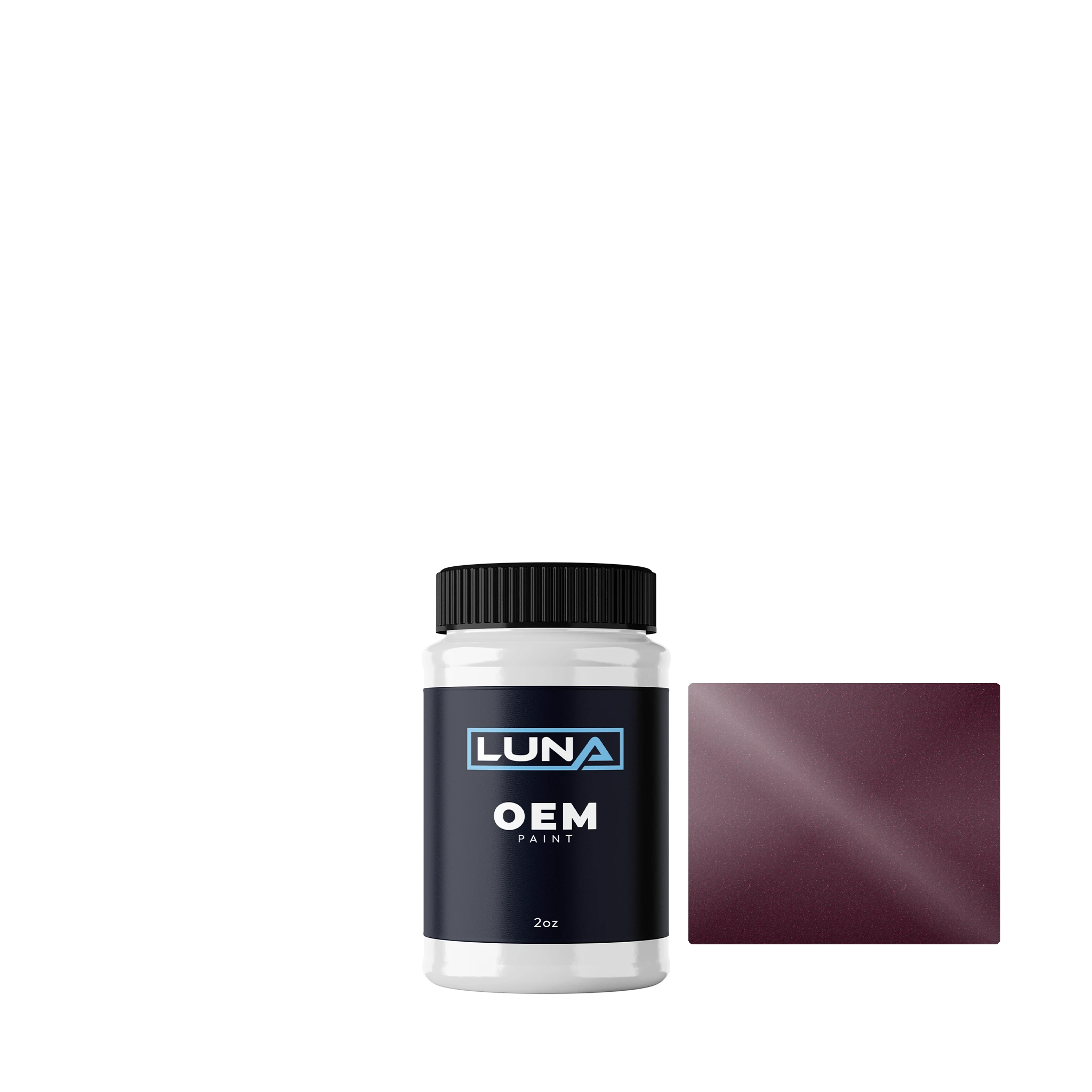 Nissan Red Purple P. M. L31 | Luna OEM Basecoat - 2oz Touch Up Bottle w/ Brush