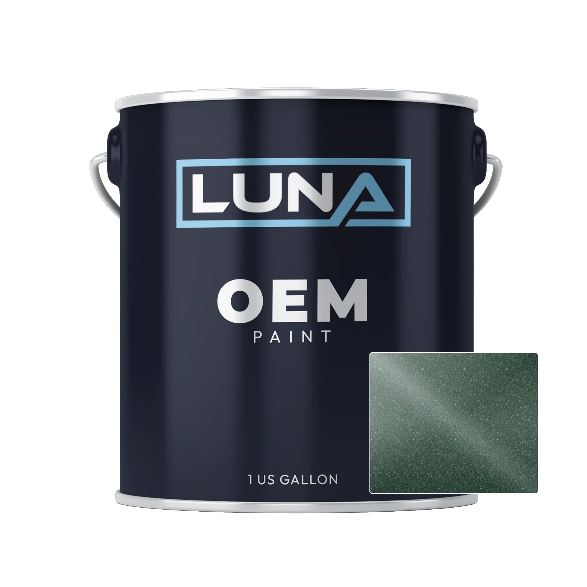 Hyundai Leaf Green M. 8N | Luna OEM Basecoat - Gallon