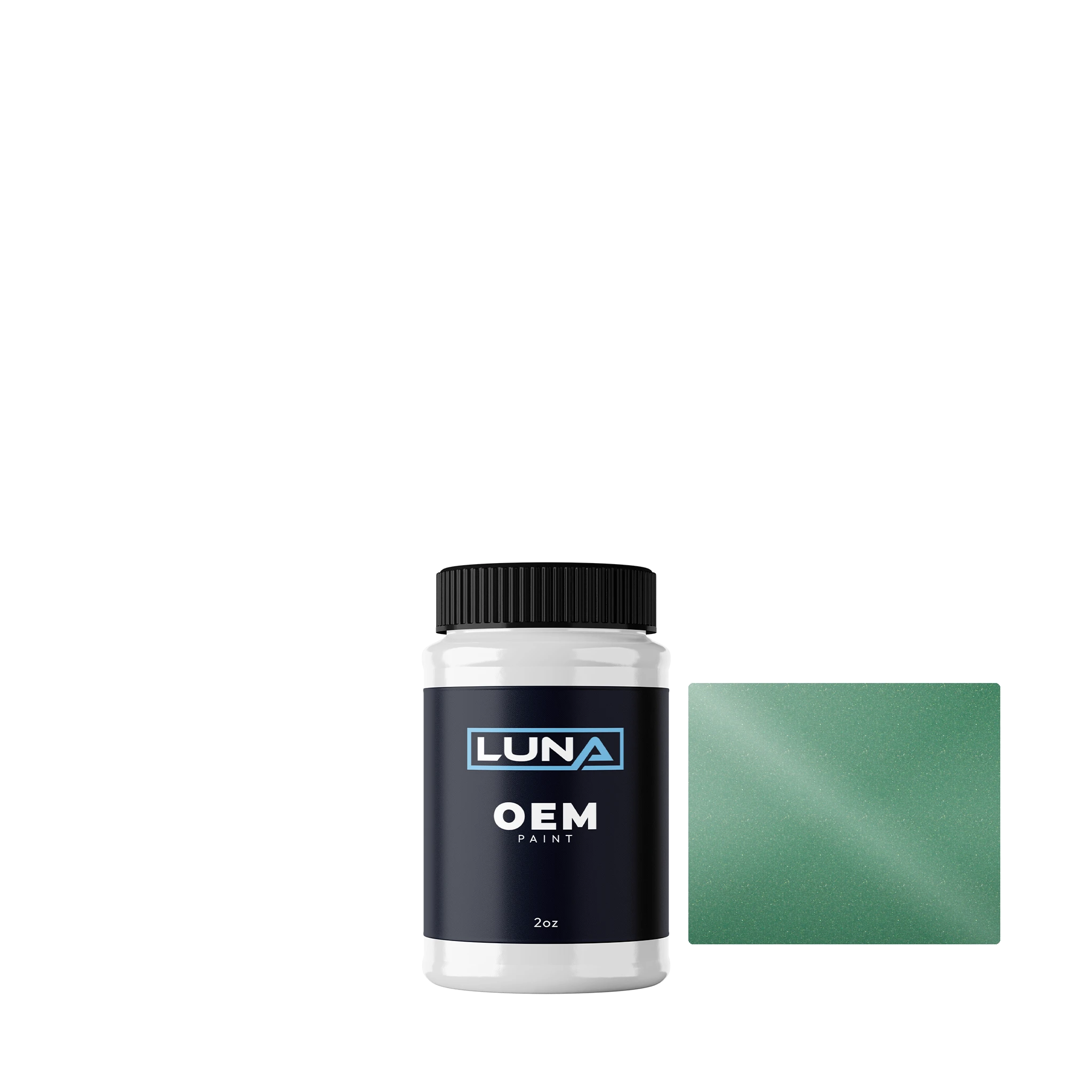Gen. Motors Holden (aus) Leaf Green M. C140 | Luna OEM Basecoat - 2oz Touch Up Bottle w/ Brush