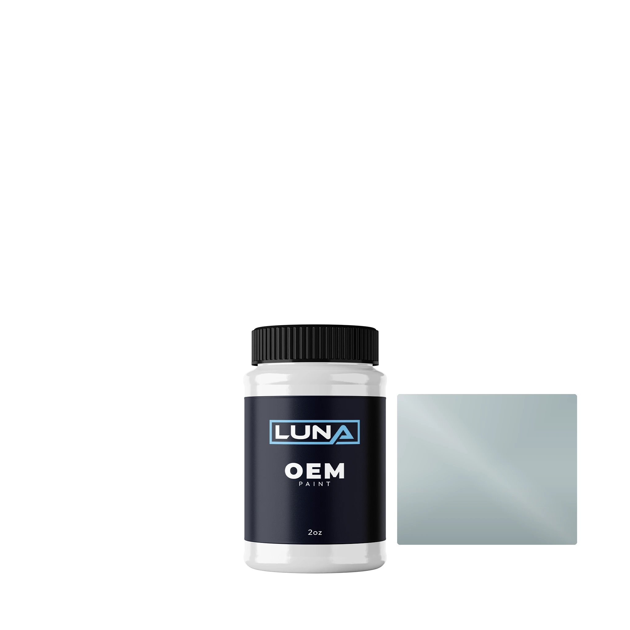 BMW Motorcycle Glaciergruen M. - 2c 703 | Luna OEM Basecoat - 2oz Touch Up Bottle w/ Brush