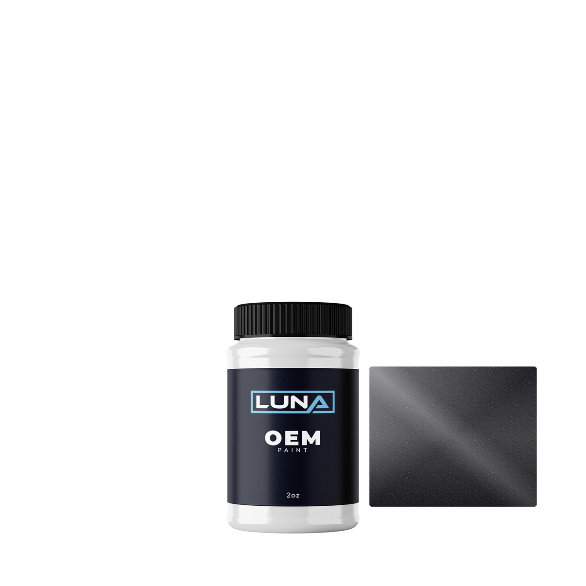 Kia Dark Gun Metal M. 1 E5B | Luna OEM Basecoat - 2oz Touch Up Bottle w/ Brush