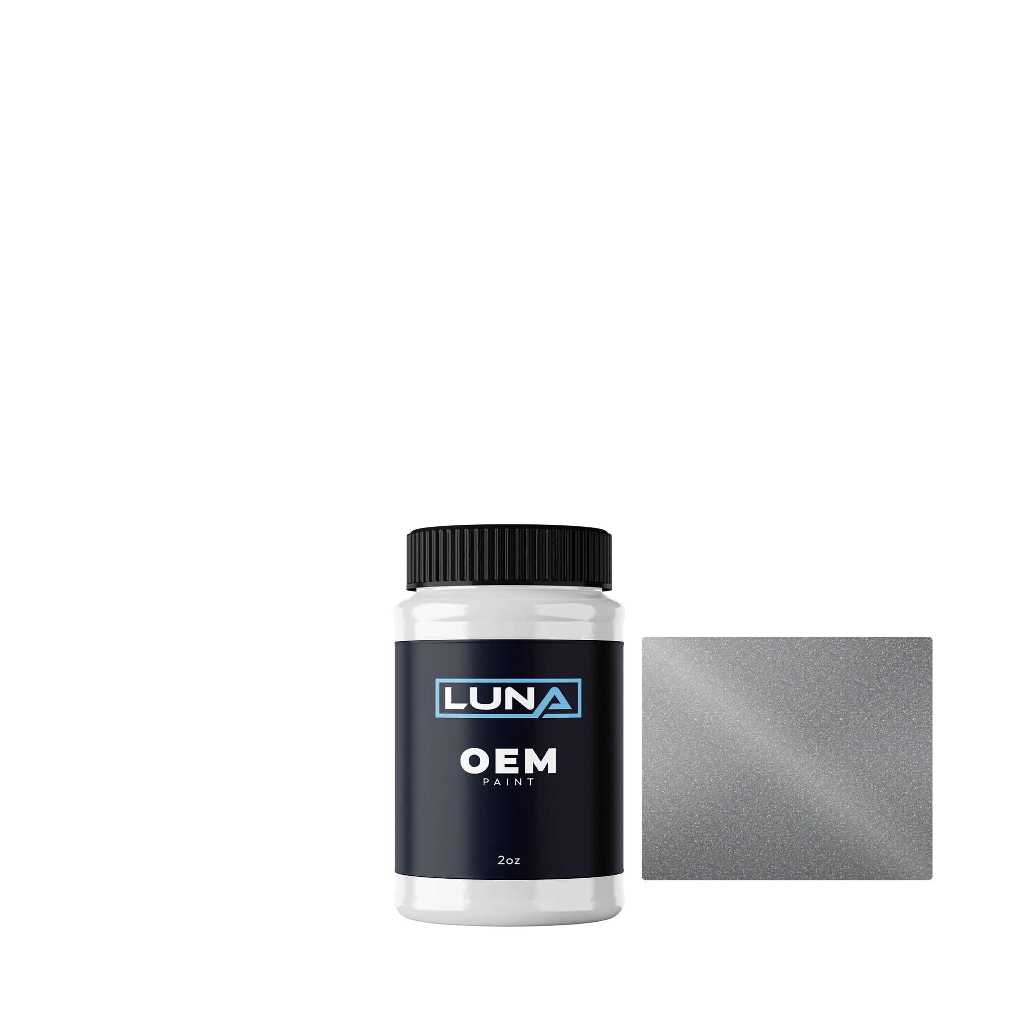 Seat Florettsilber M. Z7G | Luna OEM Basecoat - 2oz Touch Up Bottle w/ Brush