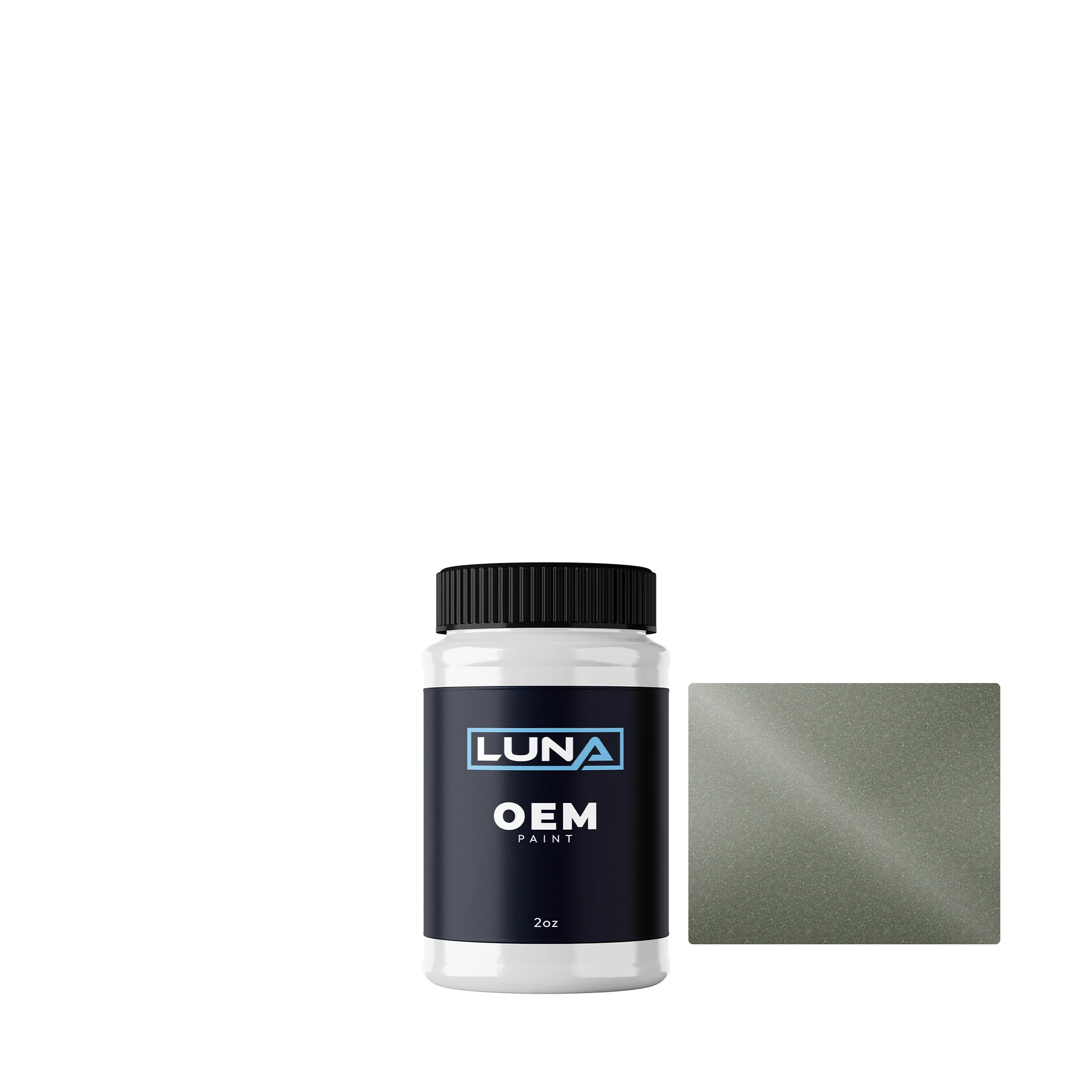 Opel Andalusitgruen M. 38 | Luna OEM Basecoat - 2oz Touch Up Bottle w/ Brush