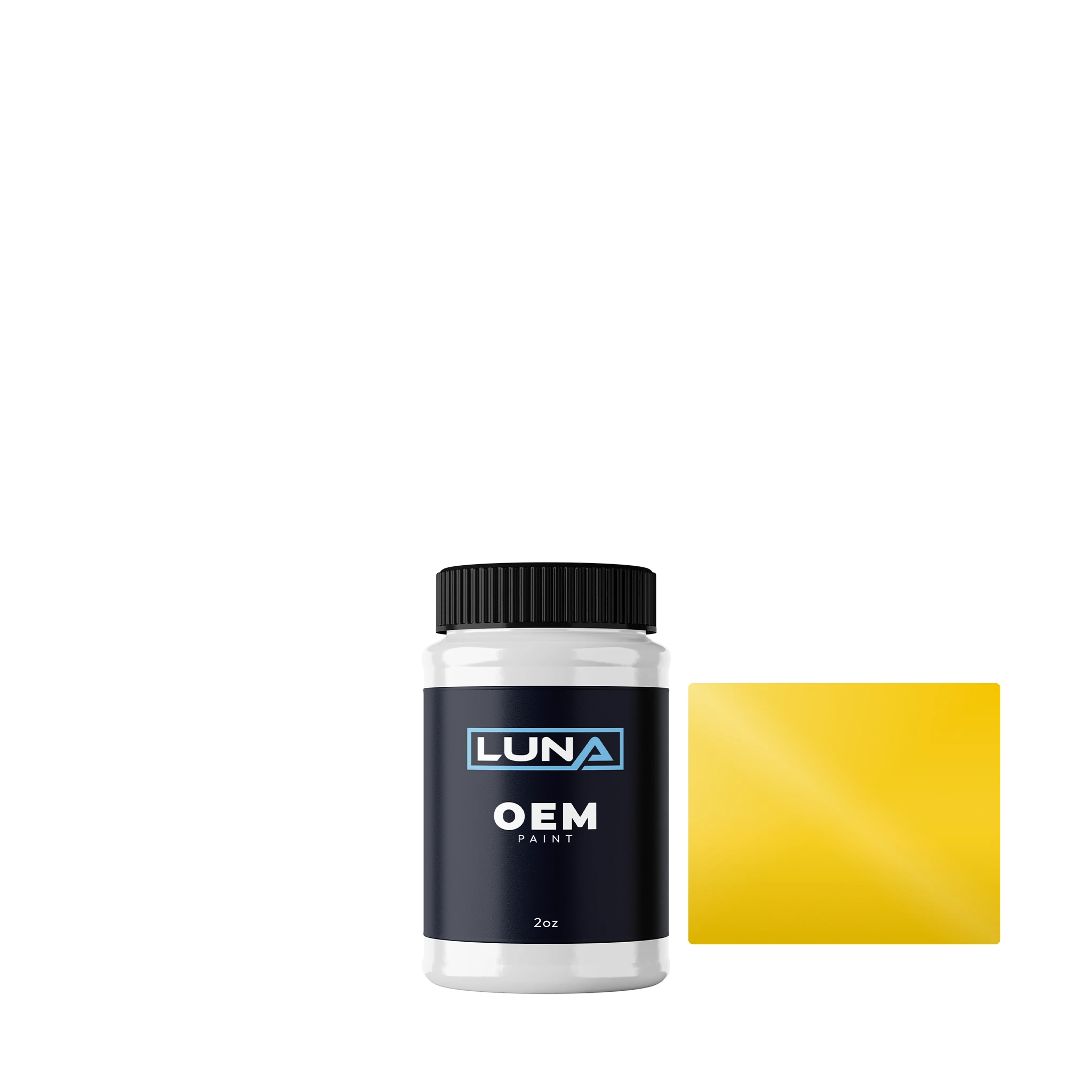Audi | VW Gelb N1L | Luna OEM Basecoat - 2oz Touch Up Bottle w/ Brush
