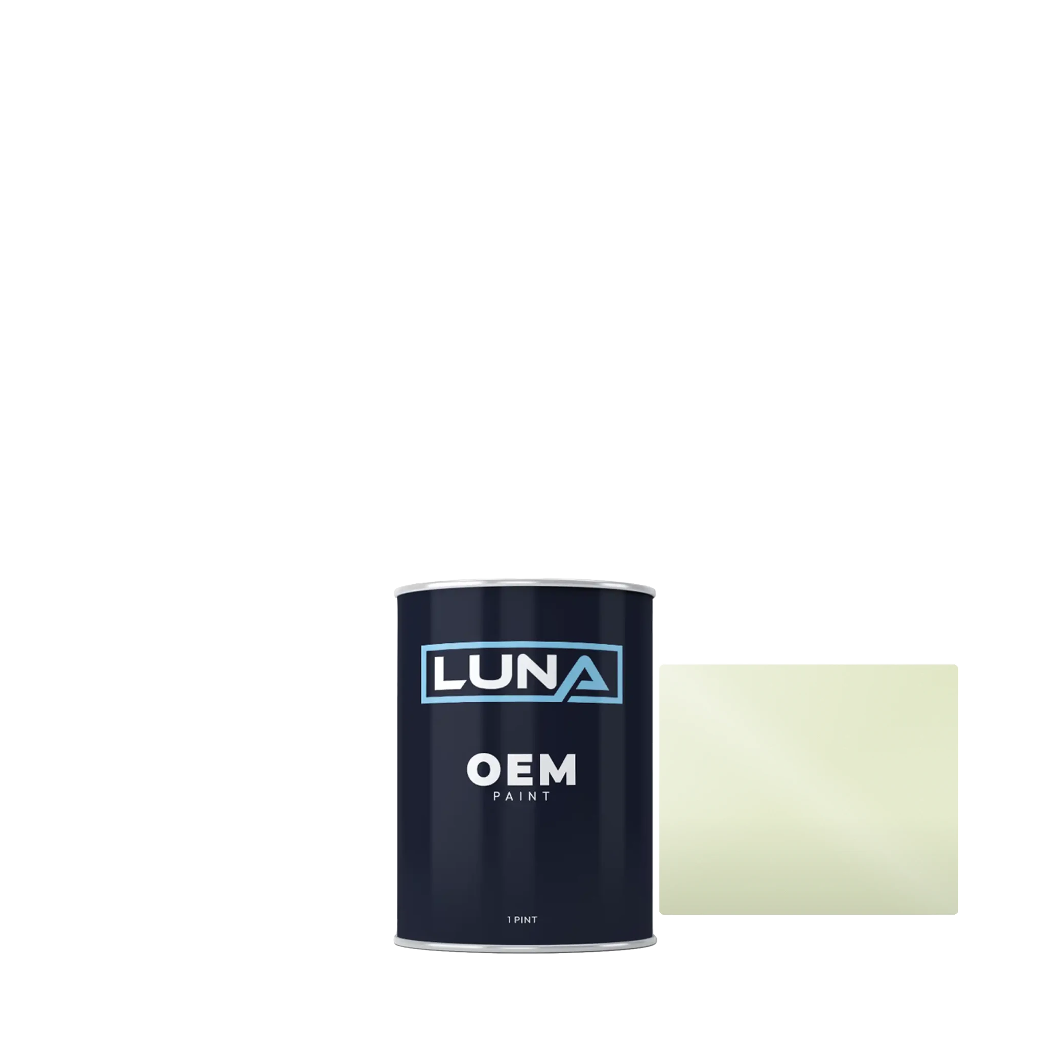 American Motors Corp Snowberry White P69 | Luna OEM Basecoat - Pint