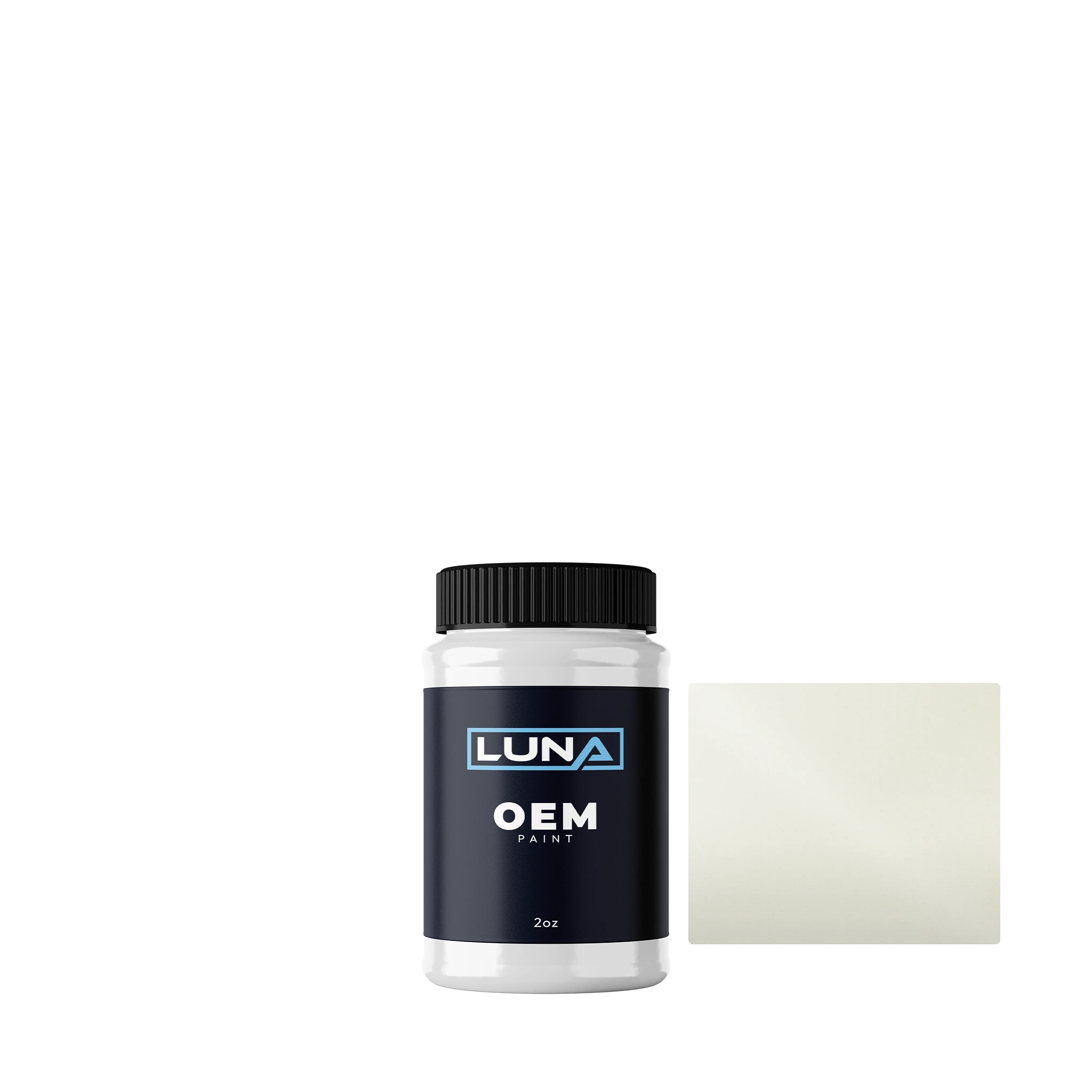 Audi | VW Campanellaweiss R9A | Luna OEM Basecoat - 2oz Touch Up Bottle w/ Brush