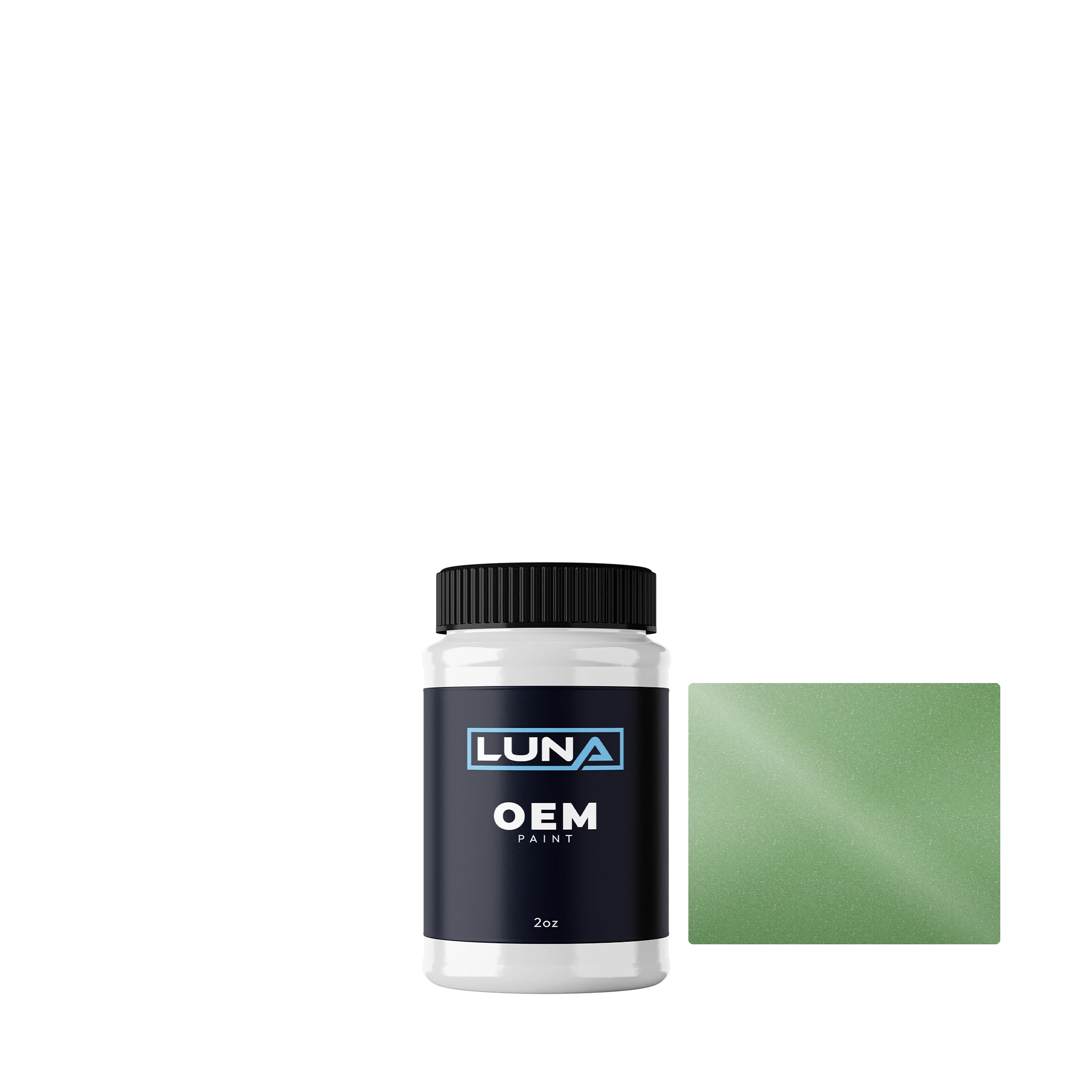 Subaru Luminous Green P. 57M | Luna OEM Basecoat - 2oz Touch Up Bottle w/ Brush