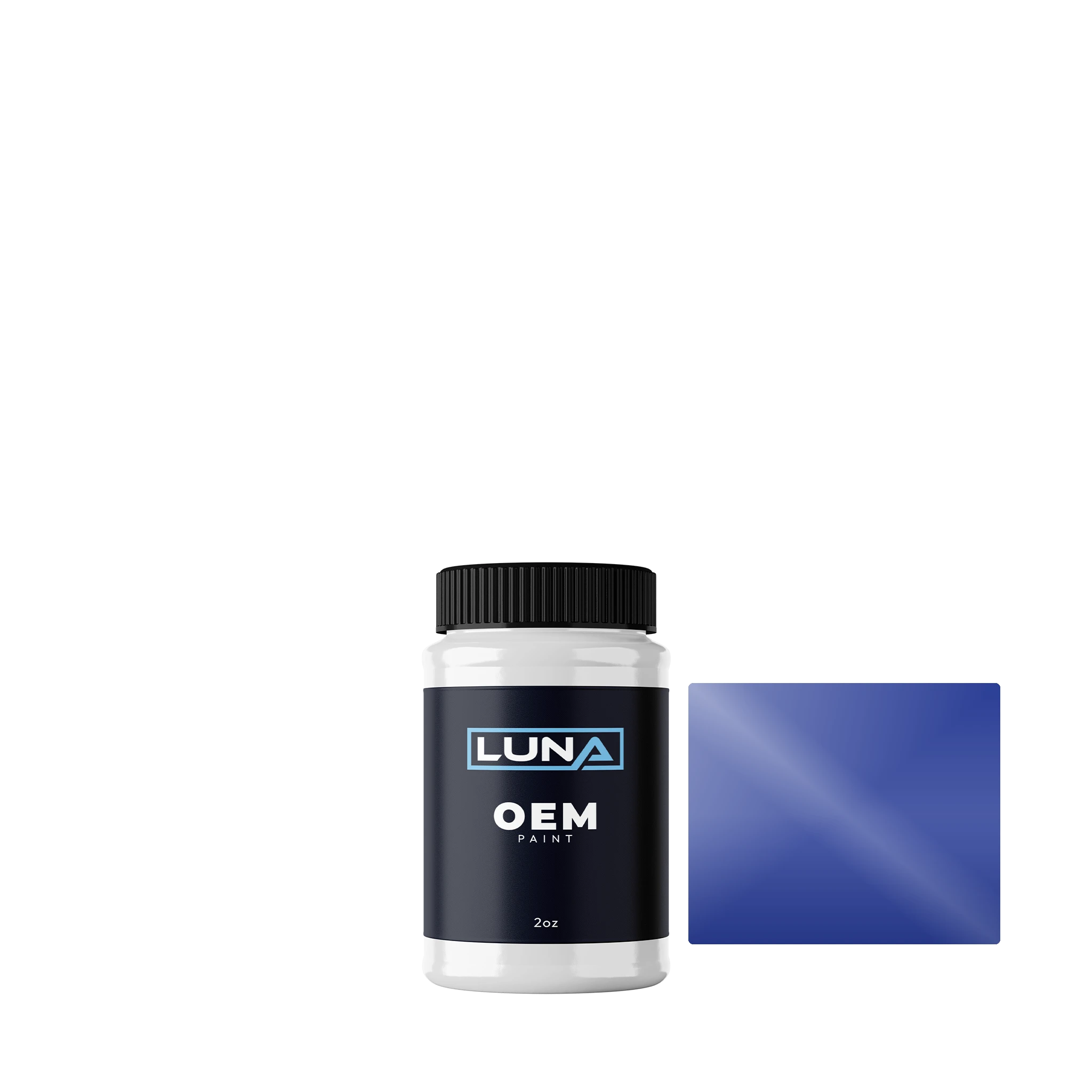 Por Ultrablau Neo R5K | Luna OEM Basecoat - 2oz Touch Up Bottle w/ Brush