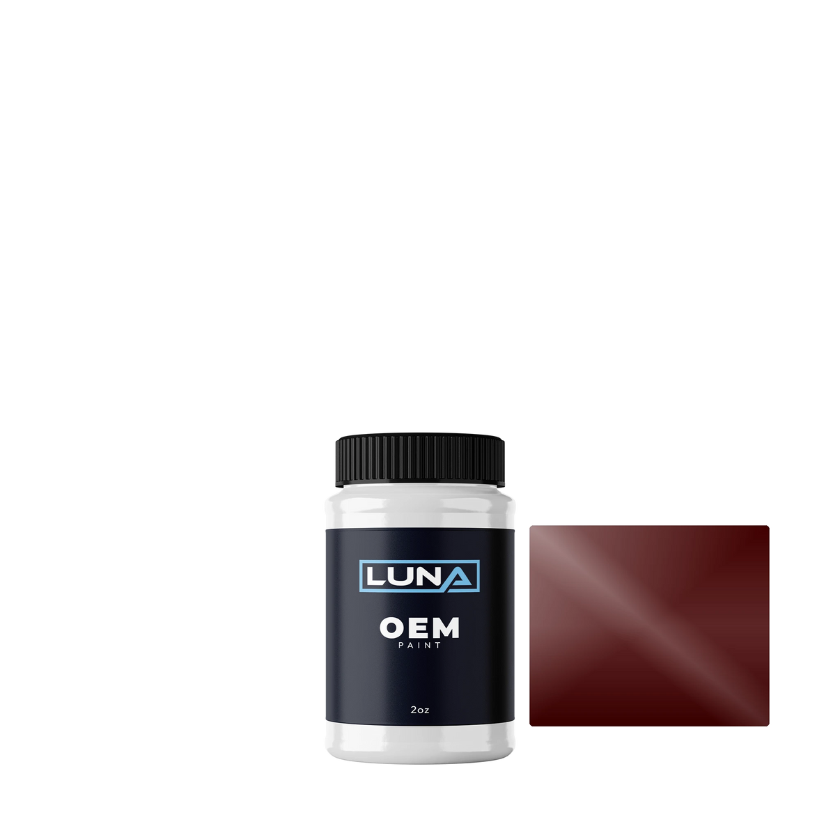 Yamaha Motorcycle Very Dark Red P..2c YAM225 | Luna OEM Basecoat - 2oz Touch Up Bottle w/ Brush