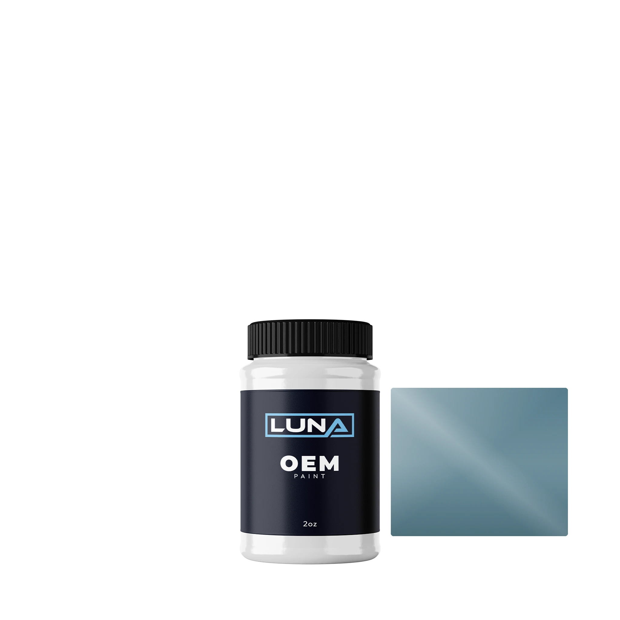 Nissan Blue B03-T2 | Luna OEM Basecoat - 2oz Touch Up Bottle w/ Brush