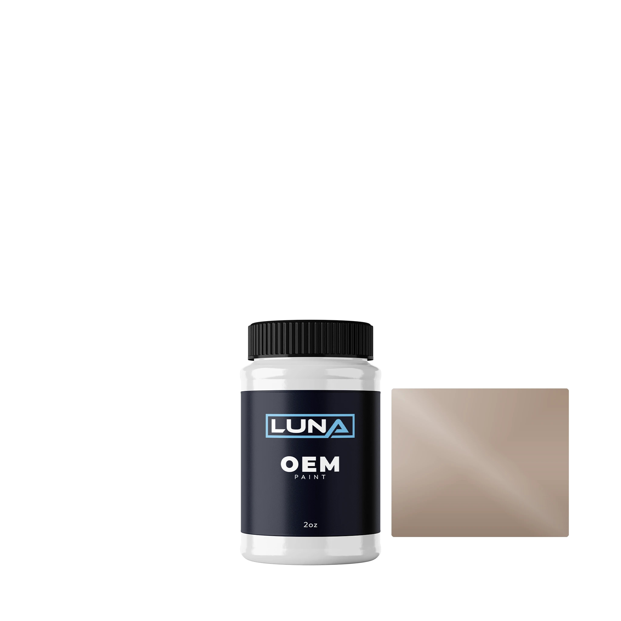 Toyota Oyster Beige M. LD | Luna OEM Basecoat - 2oz Touch Up Bottle w/ Brush