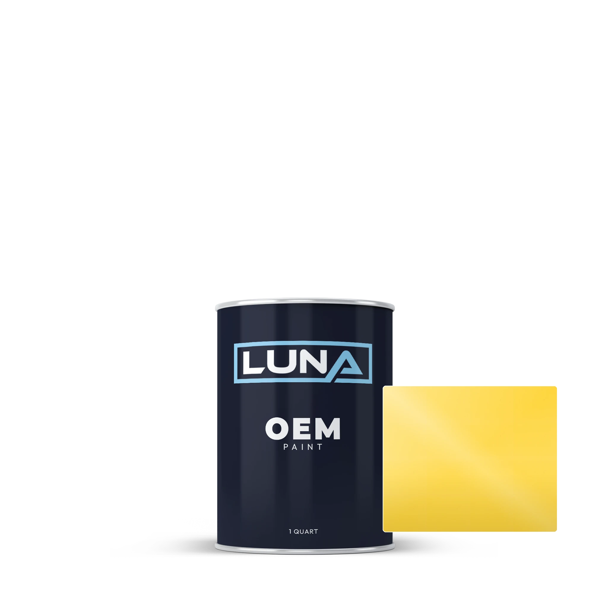 Ford Zinc Yellow SVO166 | Luna OEM Basecoat - Quart