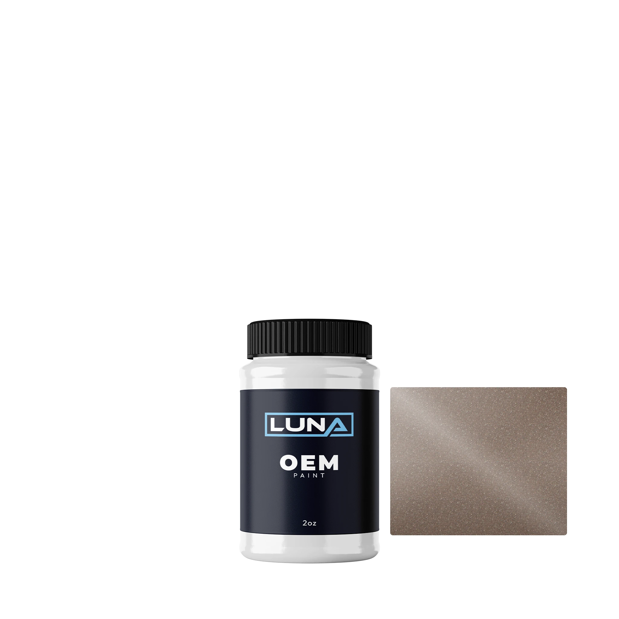 General Motors Light Autumnwood M. 55-228A | Luna OEM Basecoat - 2oz Touch Up Bottle w/ Brush