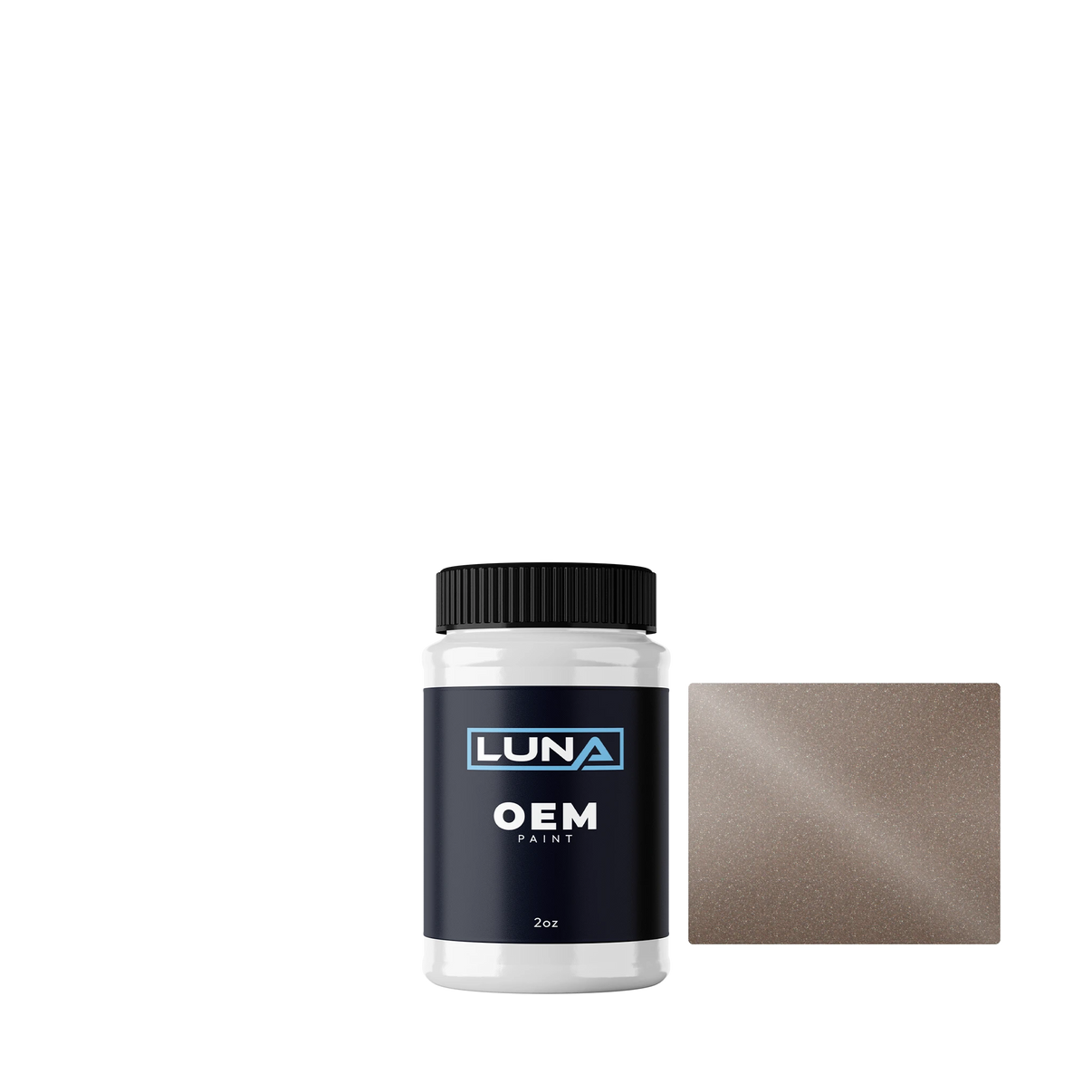 General Motors Light Autumnwood M. WA228A | Luna OEM Basecoat - 2oz Touch Up Bottle w/ Brush