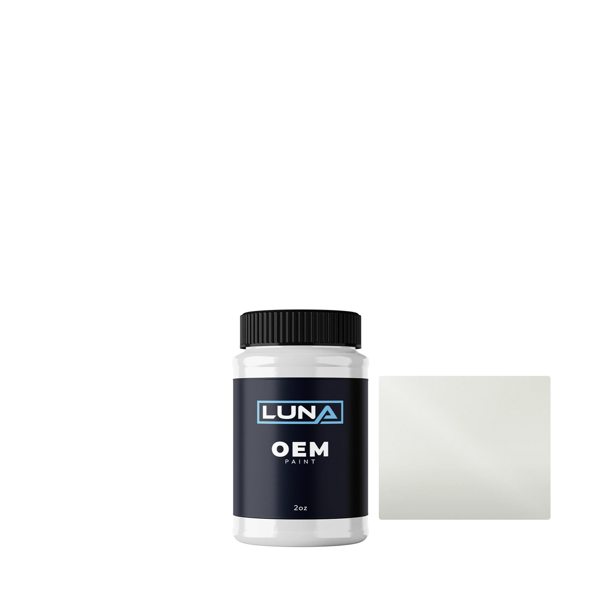 Skoda Candy / Sugar White L102 | Luna OEM Basecoat - 2oz Touch Up Bottle w/ Brush