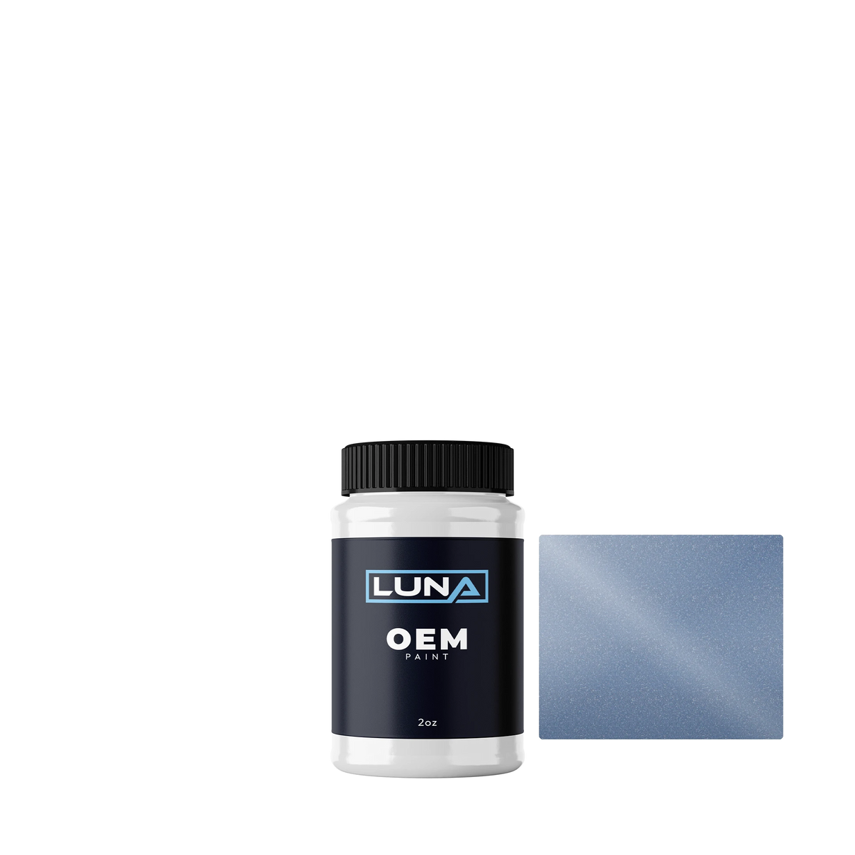 Audi | VW Clear Blue M. LT5M | Luna OEM Basecoat - 2oz Touch Up Bottle w/ Brush