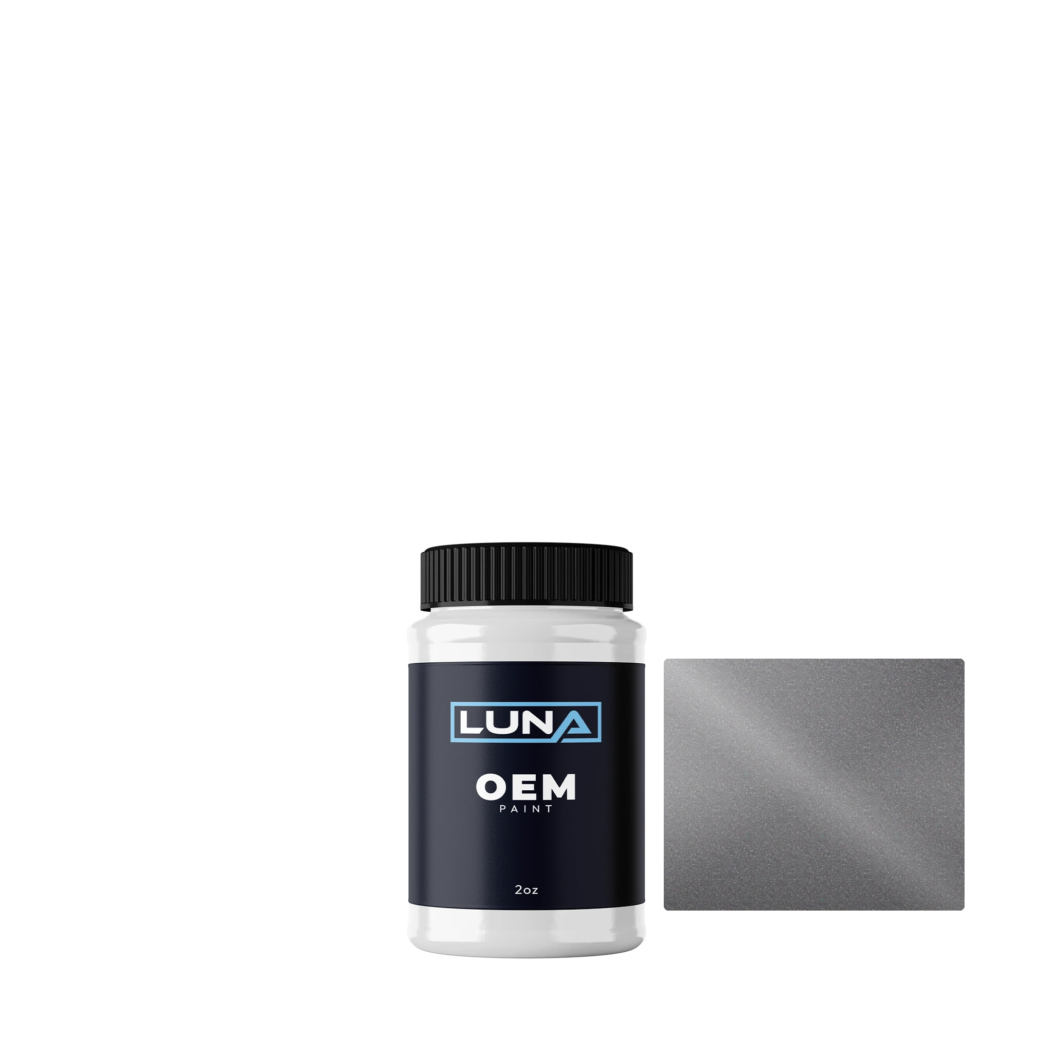 Mazda Purplish Gray P. 7Z | Luna OEM Basecoat - 2oz Touch Up Bottle w/ Brush