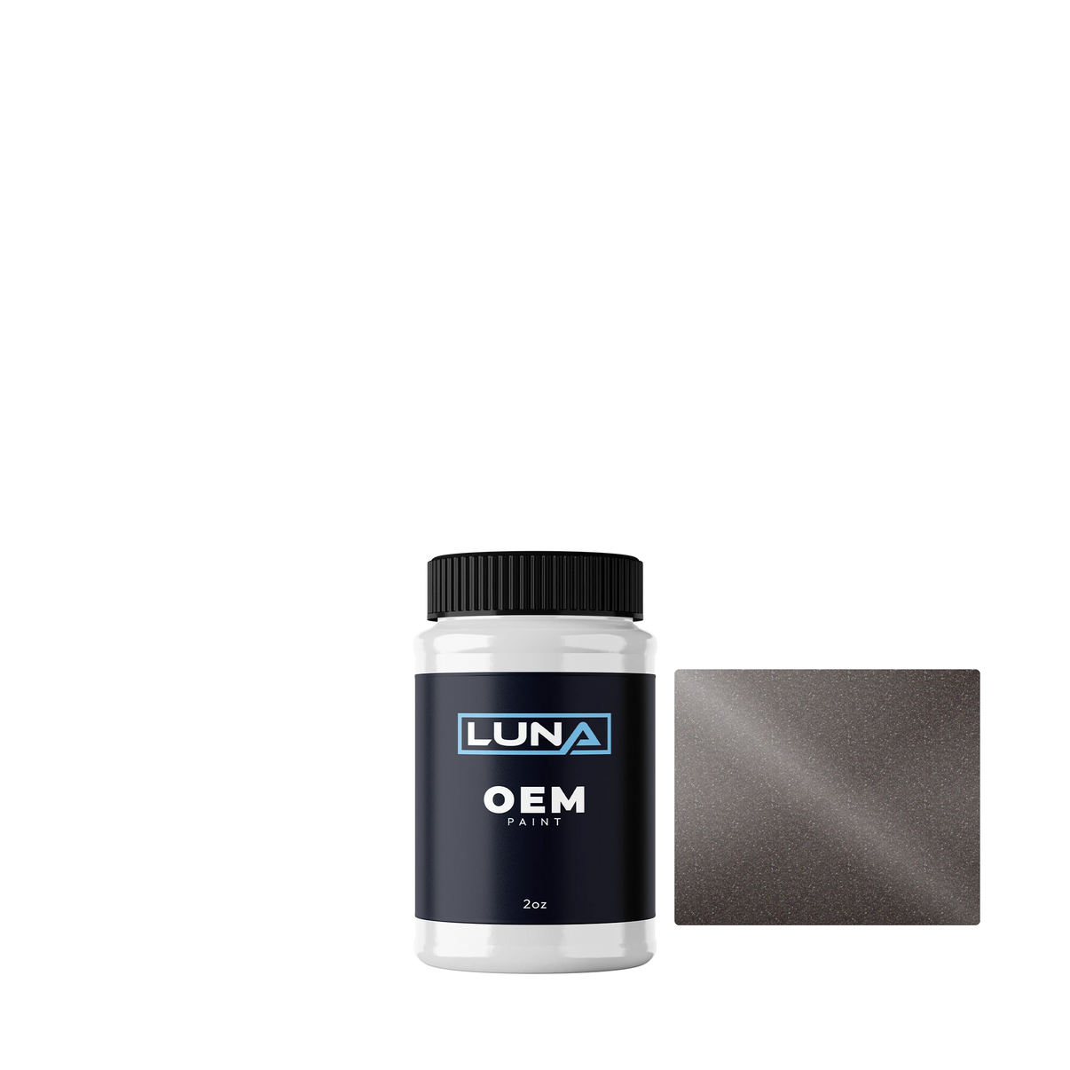 Nissan Greyish Brown M. CAB | Luna OEM Basecoat - 2oz Touch Up Bottle w/ Brush