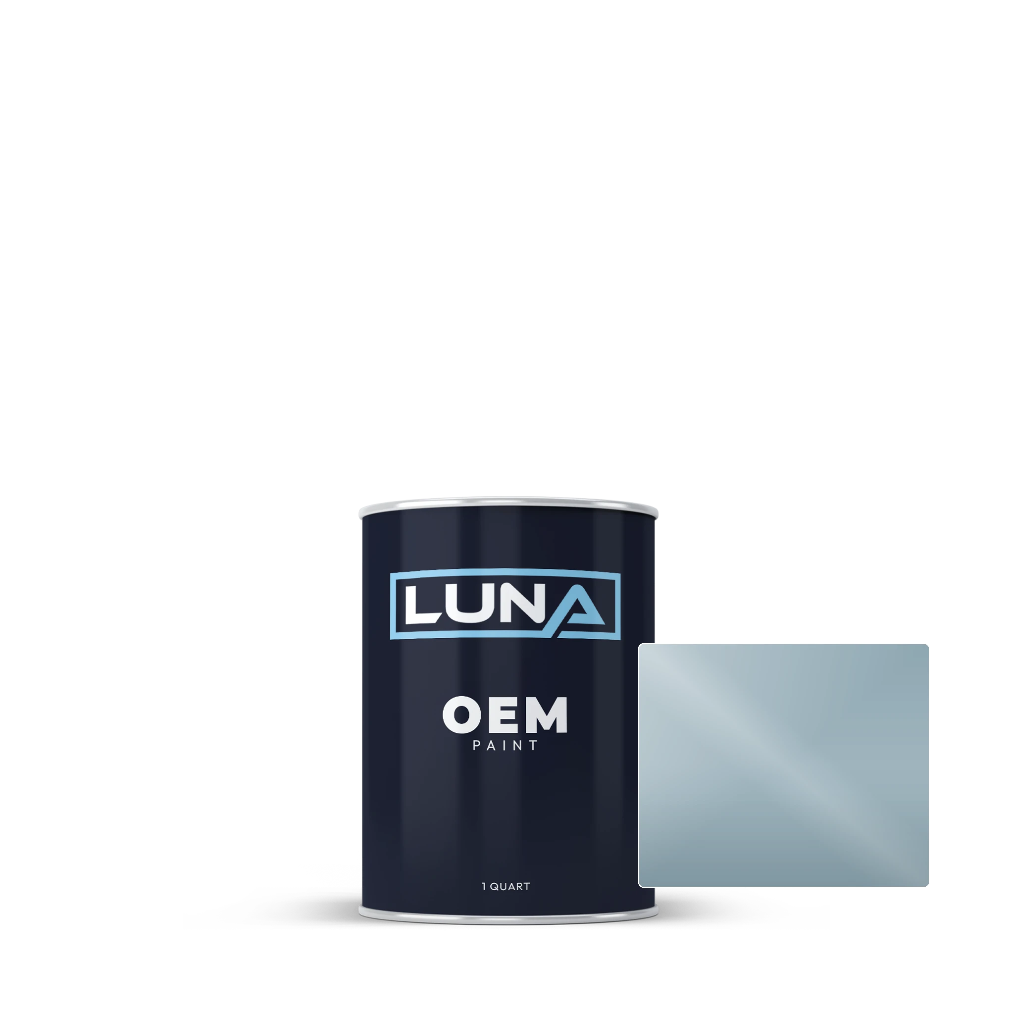 Alpine Bleu Ozone M. 1 468 | Luna OEM Basecoat - Quart