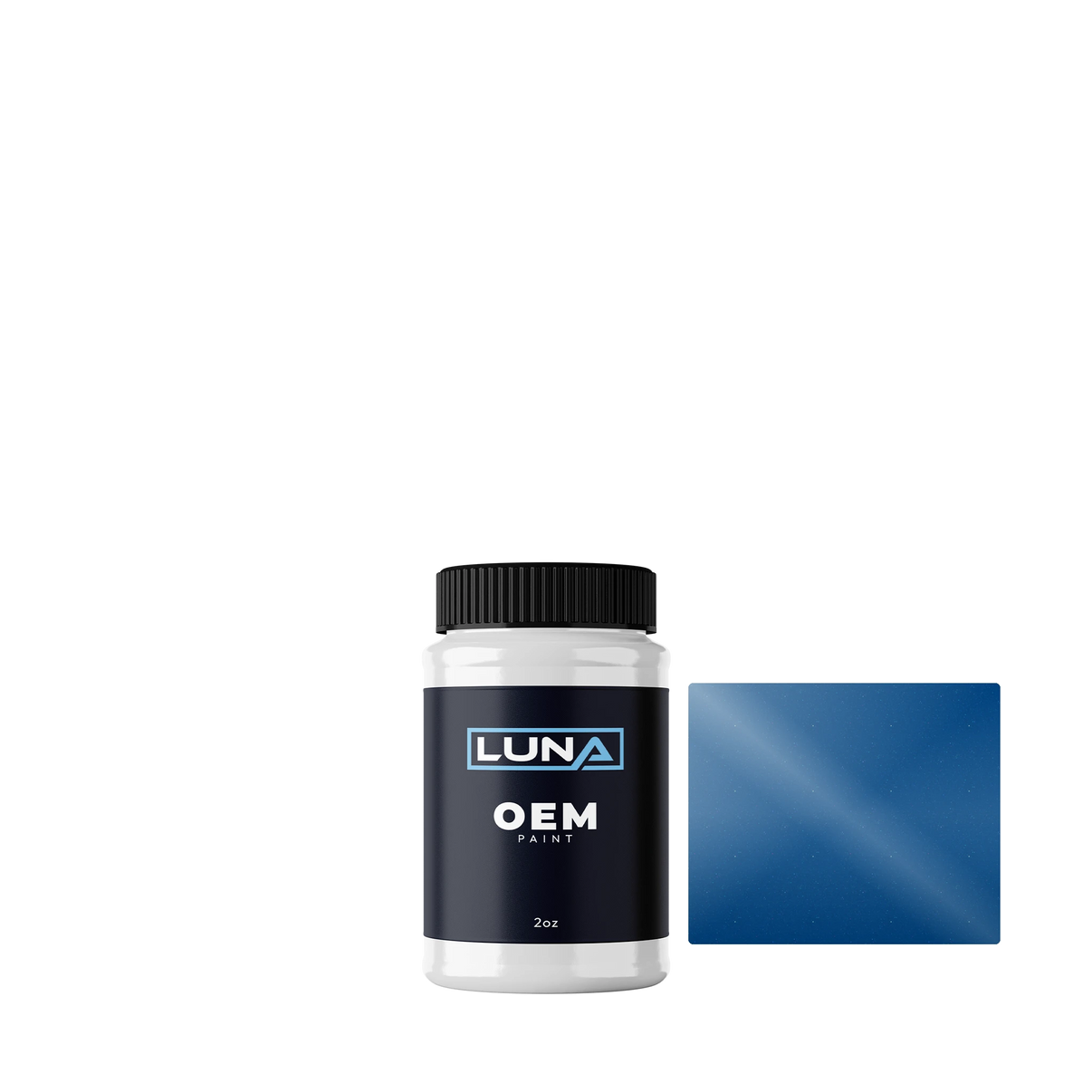 Nissan Blue P. RAE | Luna OEM Basecoat - 2oz Touch Up Bottle w/ Brush