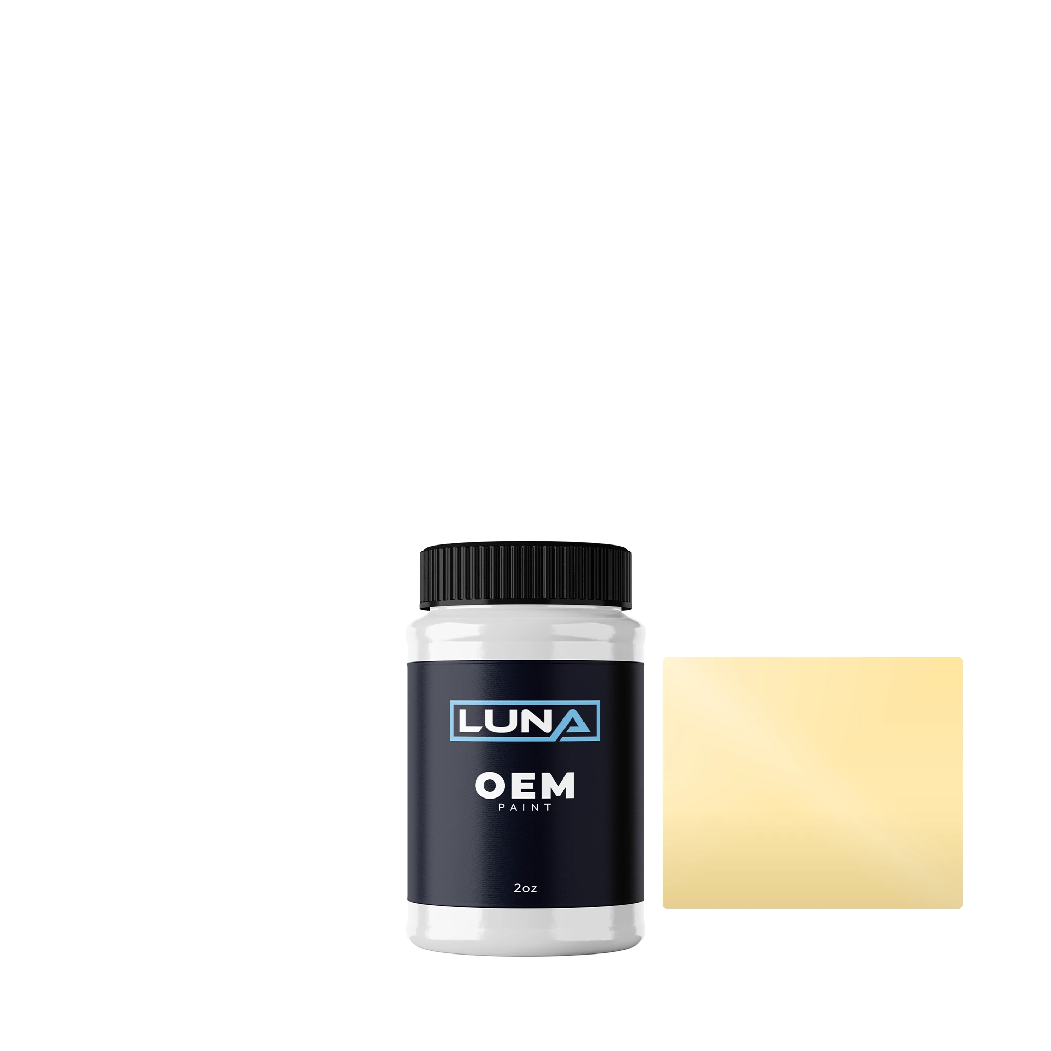 BMW Motorcycle Majala Gelb - 2c 726 | Luna OEM Basecoat - 2oz Touch Up Bottle w/ Brush