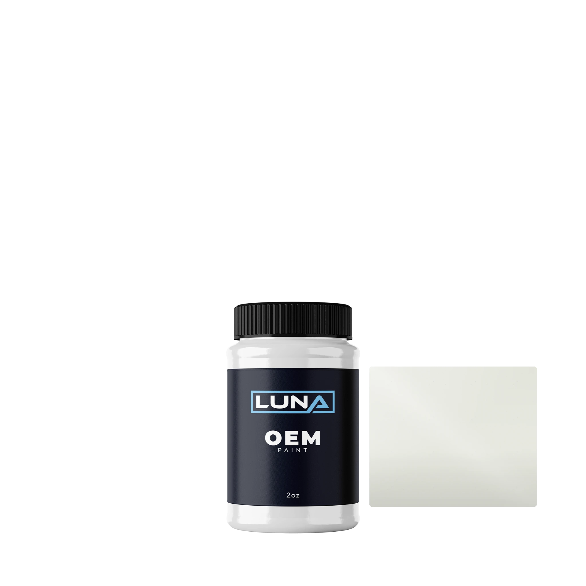 BMW Alpinweiss 3 146 | Luna OEM Basecoat - 2oz Touch Up Bottle w/ Brush