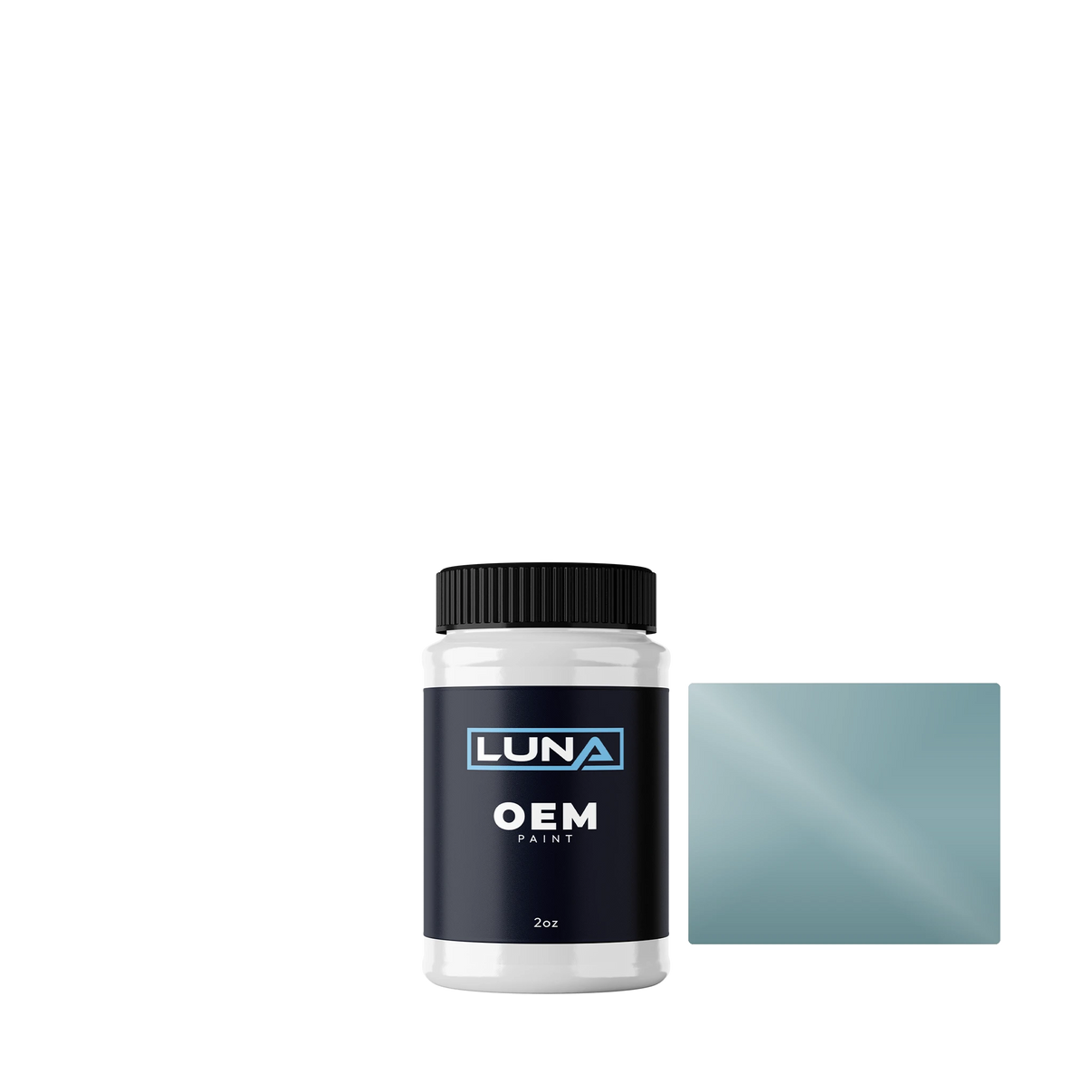 BMW Motorcycle Opal Blau M. - 2c 745 | Luna OEM Basecoat - 2oz Touch Up Bottle w/ Brush
