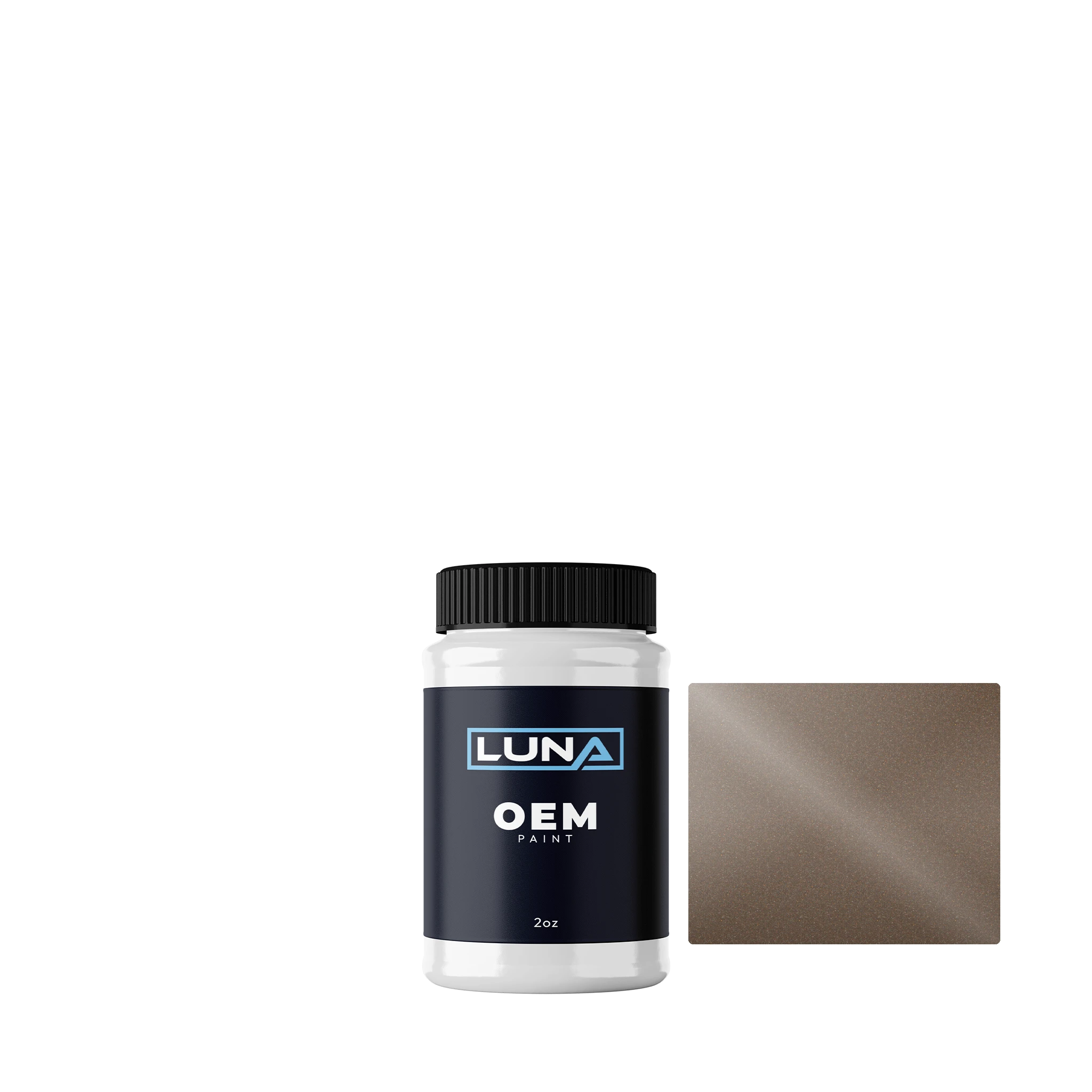 Kia Machined Bronze M. M6Y | Luna OEM Basecoat - 2oz Touch Up Bottle w/ Brush