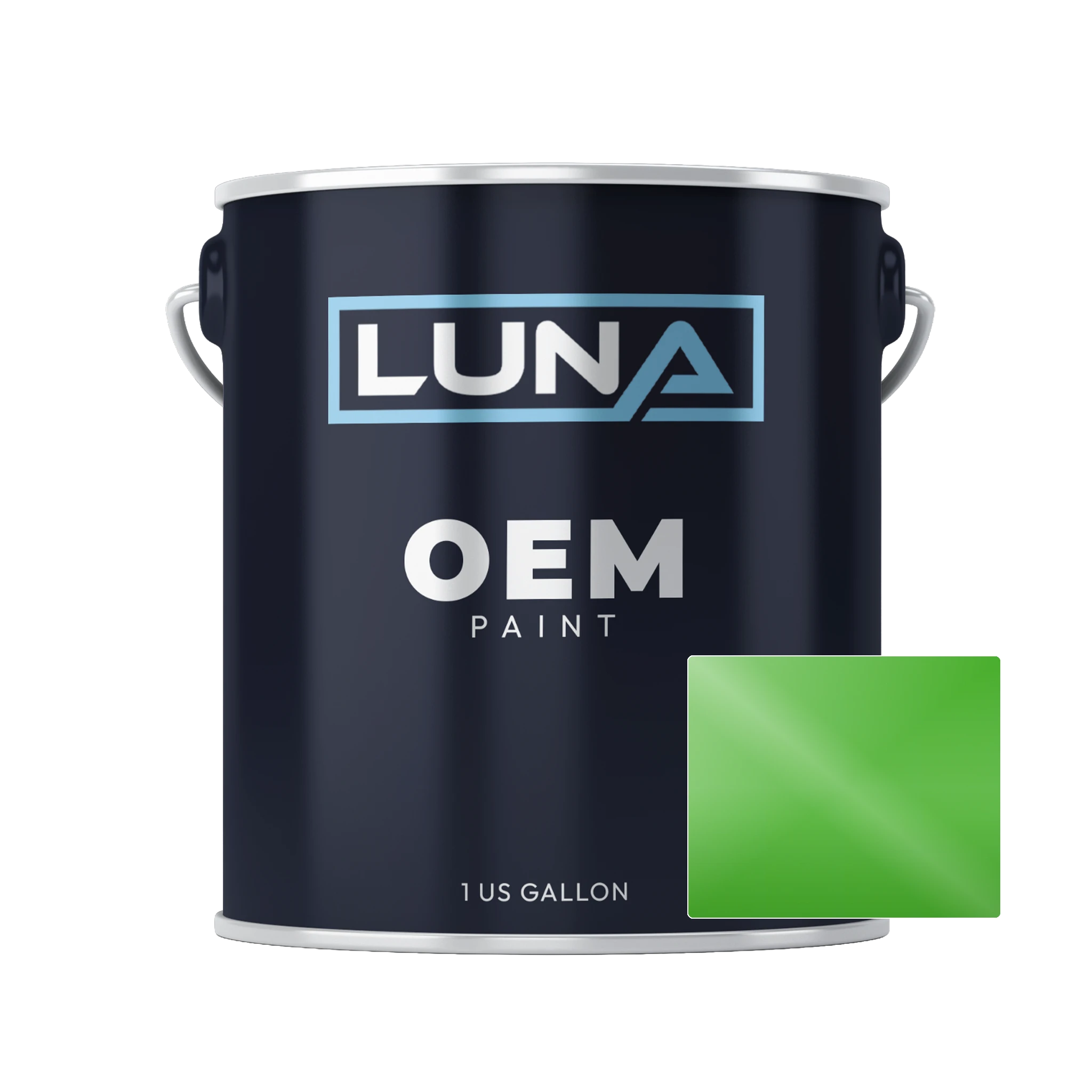 Mercedes Aliengreen 6166 | Luna OEM Basecoat - Gallon