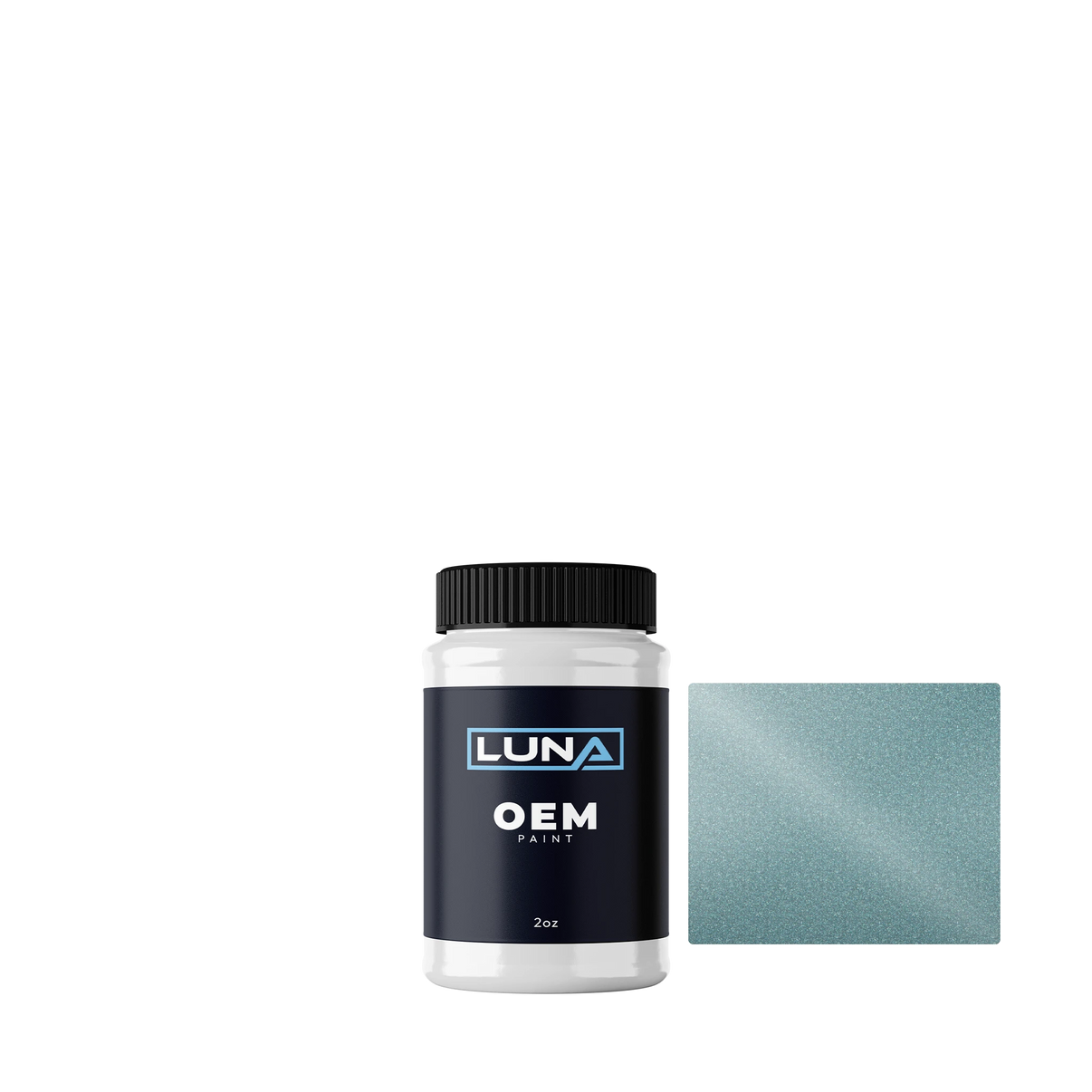 Subaru Aqua Green M. Z01 | Luna OEM Basecoat - 2oz Touch Up Bottle w/ Brush