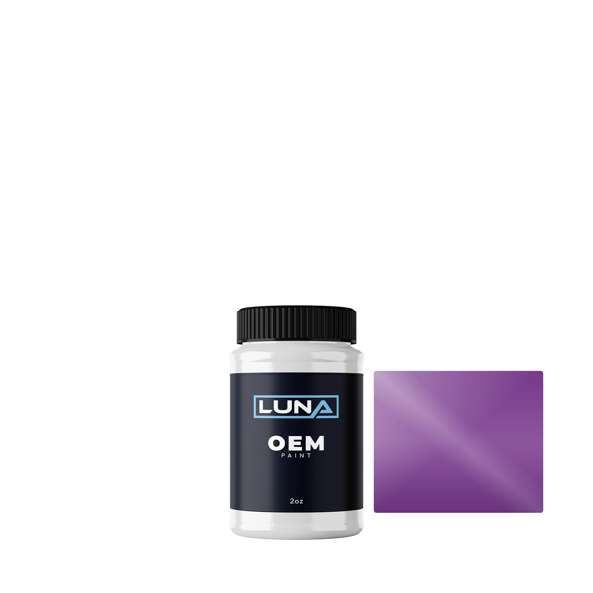 Suzuki Motorcycle Indy Blue P. YKZ | Luna OEM Basecoat - 2oz Touch Up Bottle w/ Brush