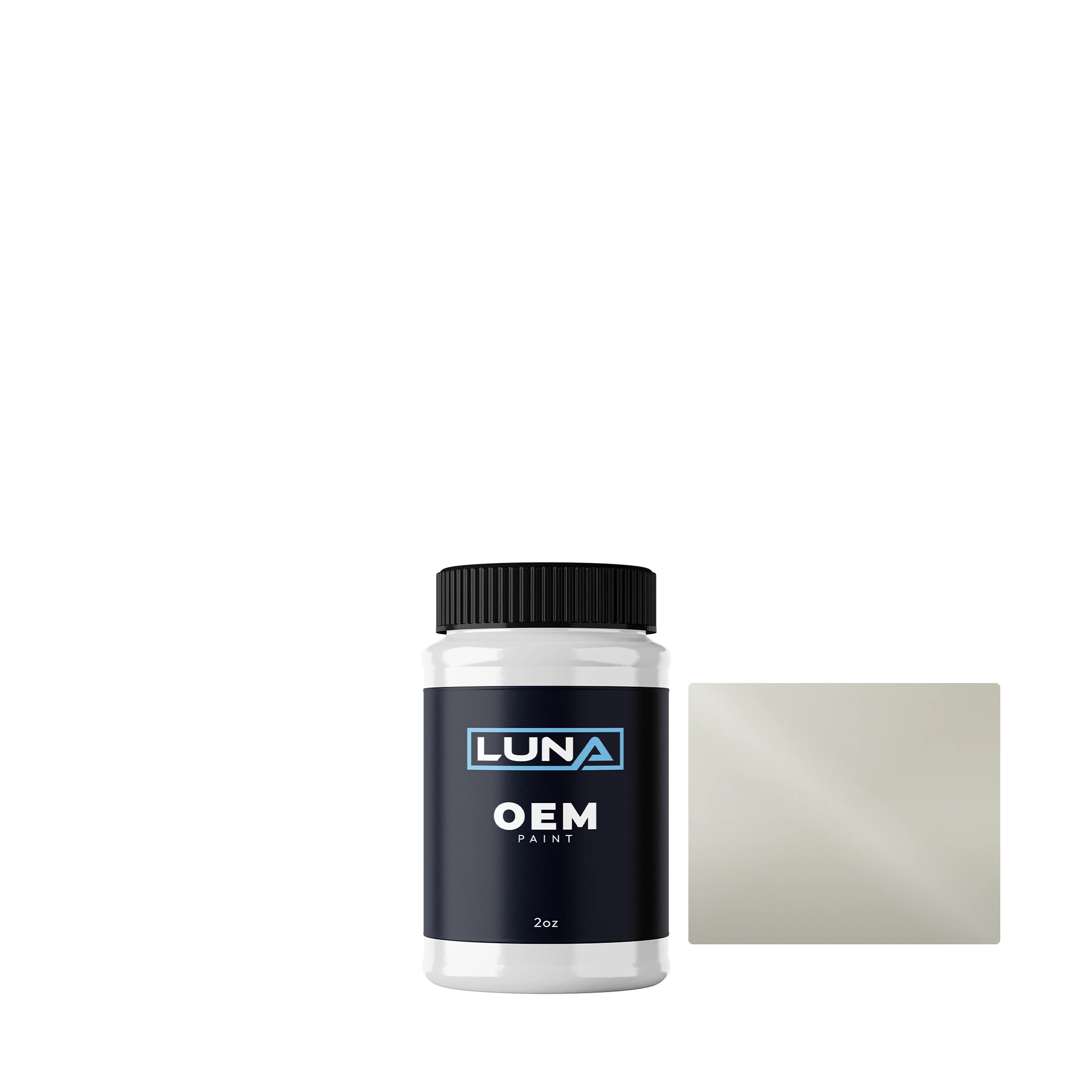 Ral Seidengrau 7044 | Luna OEM Basecoat - 2oz Touch Up Bottle w/ Brush