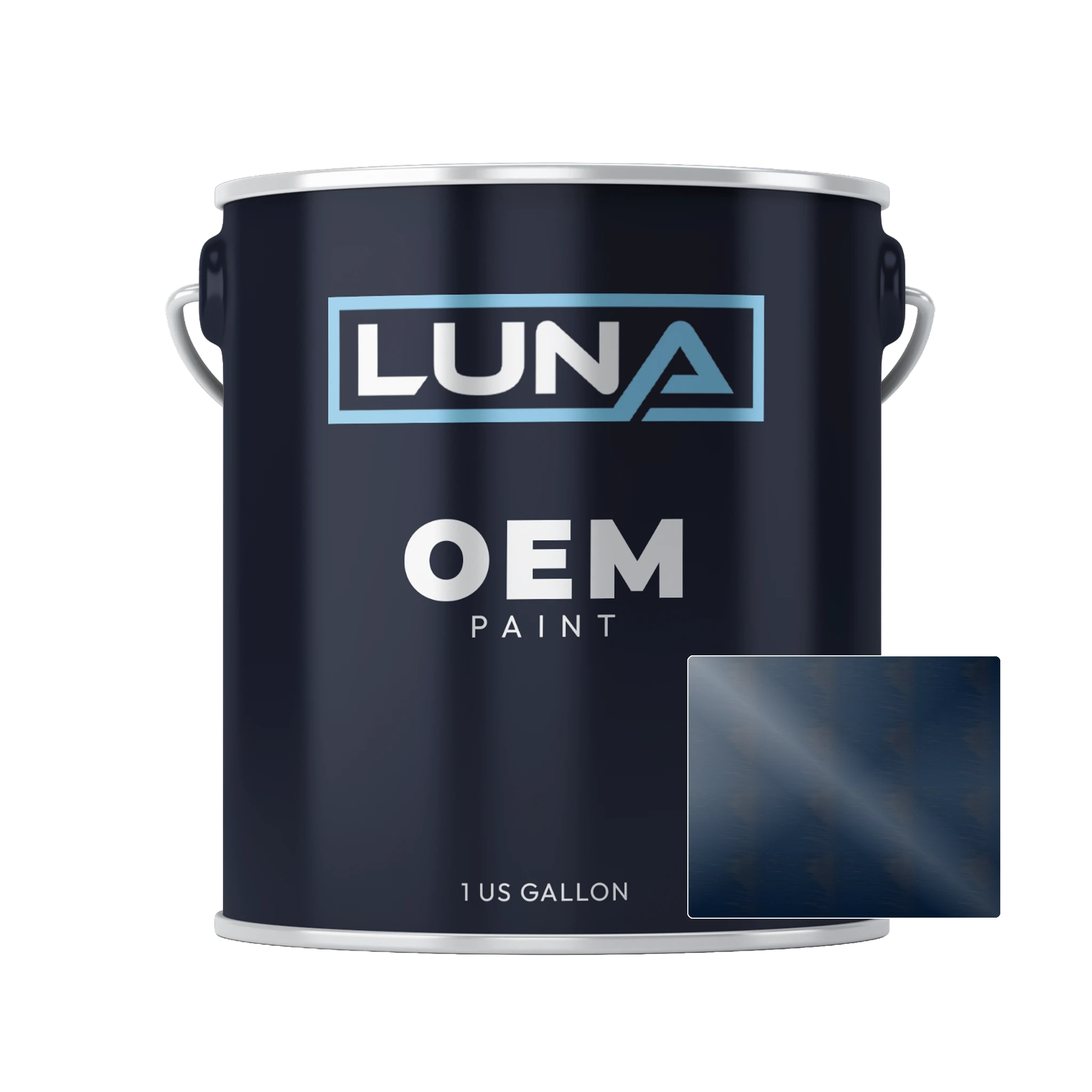 Porsche Baliblau 6412 | Luna OEM Basecoat - Gallon