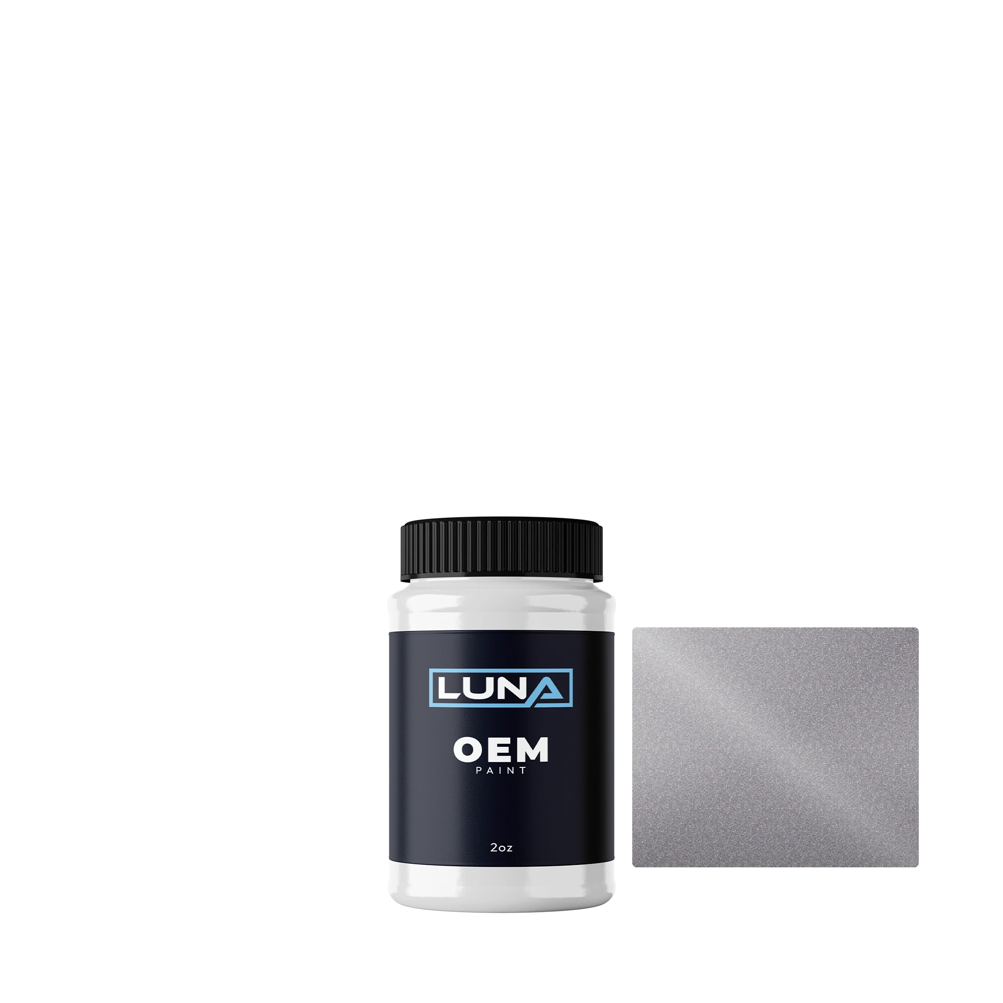 Mazda Gray Opal P. 3U | Luna OEM Basecoat - 2oz Touch Up Bottle w/ Brush
