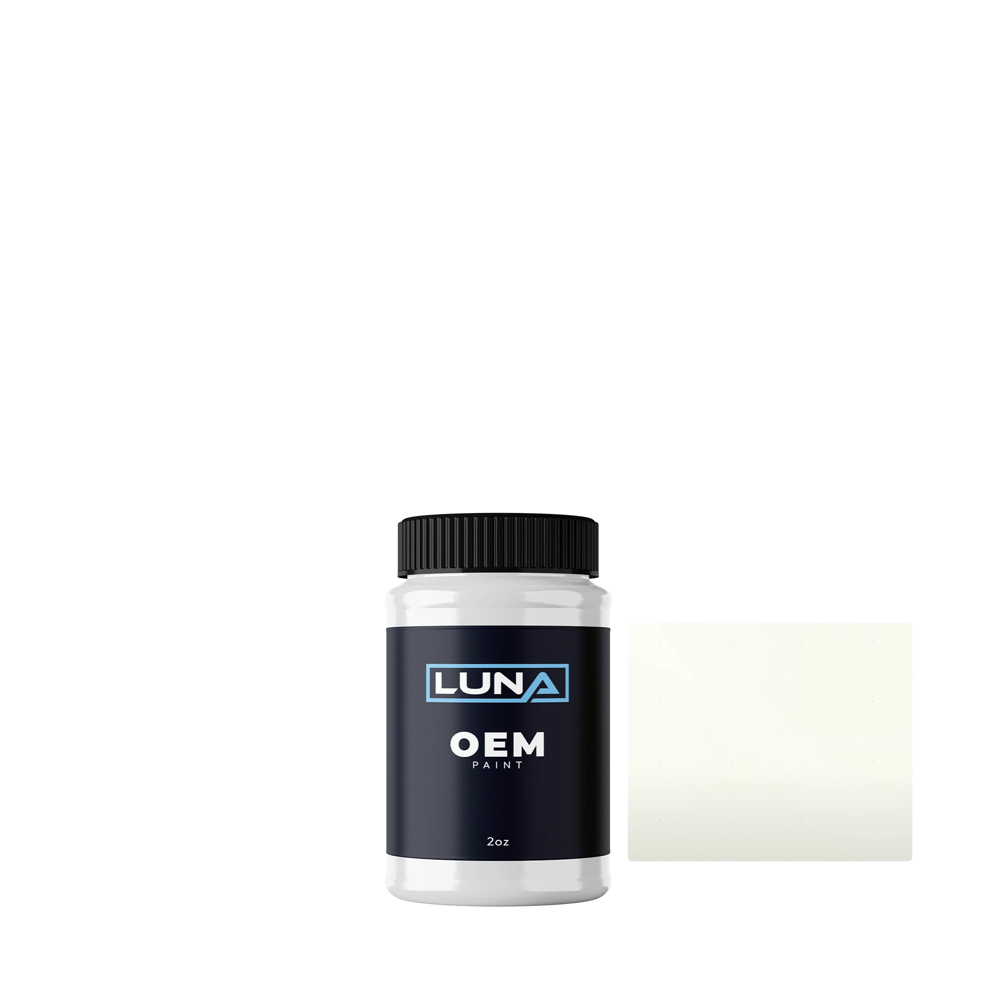 Audi | VW Shell Weiss H9L | Luna OEM Basecoat - 2oz Touch Up Bottle w/ Brush