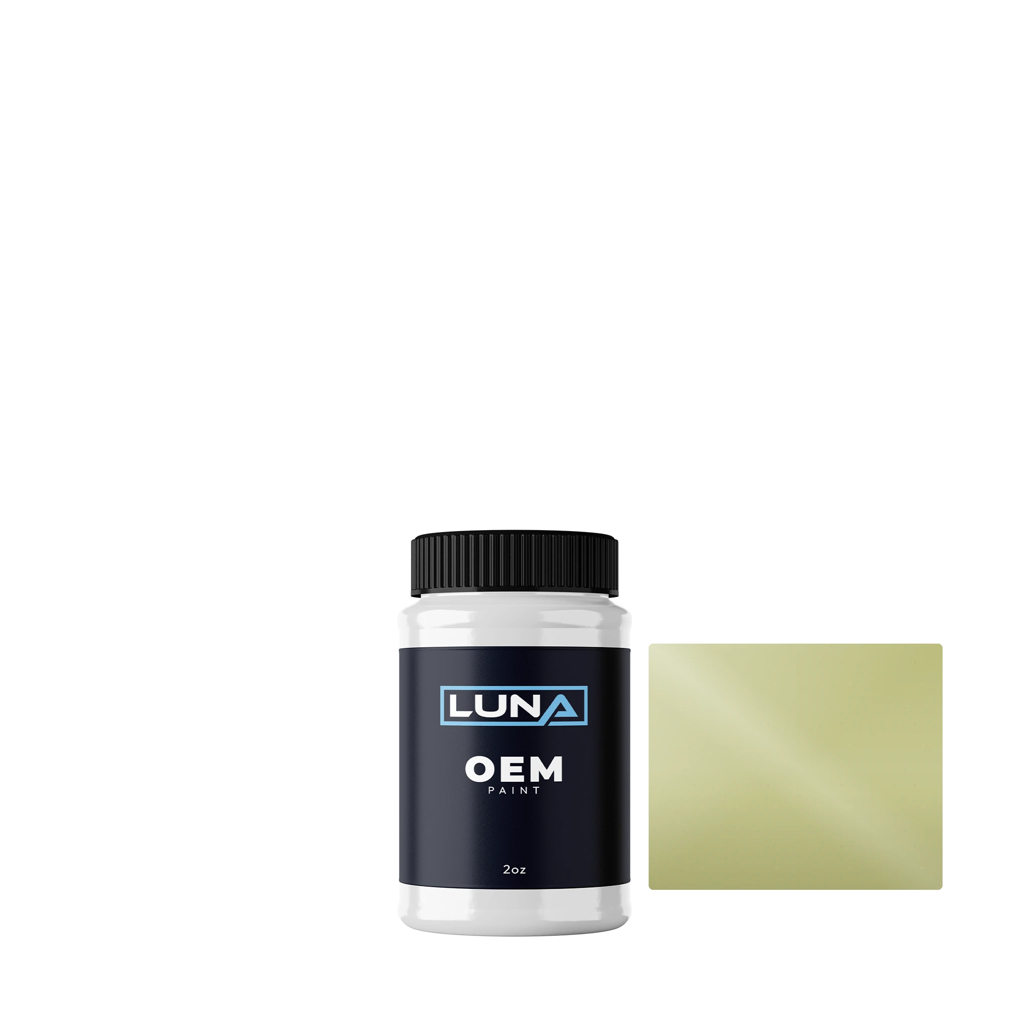 Nio Palermo Lemon Solid BSPLN | Luna OEM Basecoat - 2oz Touch Up Bottle w/ Brush