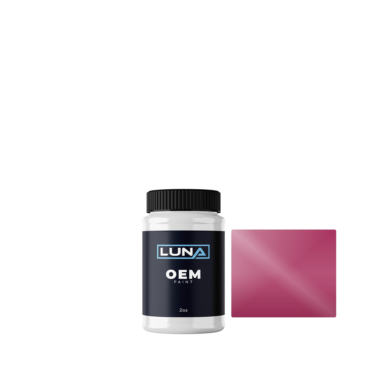 Nissan Cerise P. M. AT9 | Luna OEM Basecoat - 2oz Touch Up Bottle w/ Brush