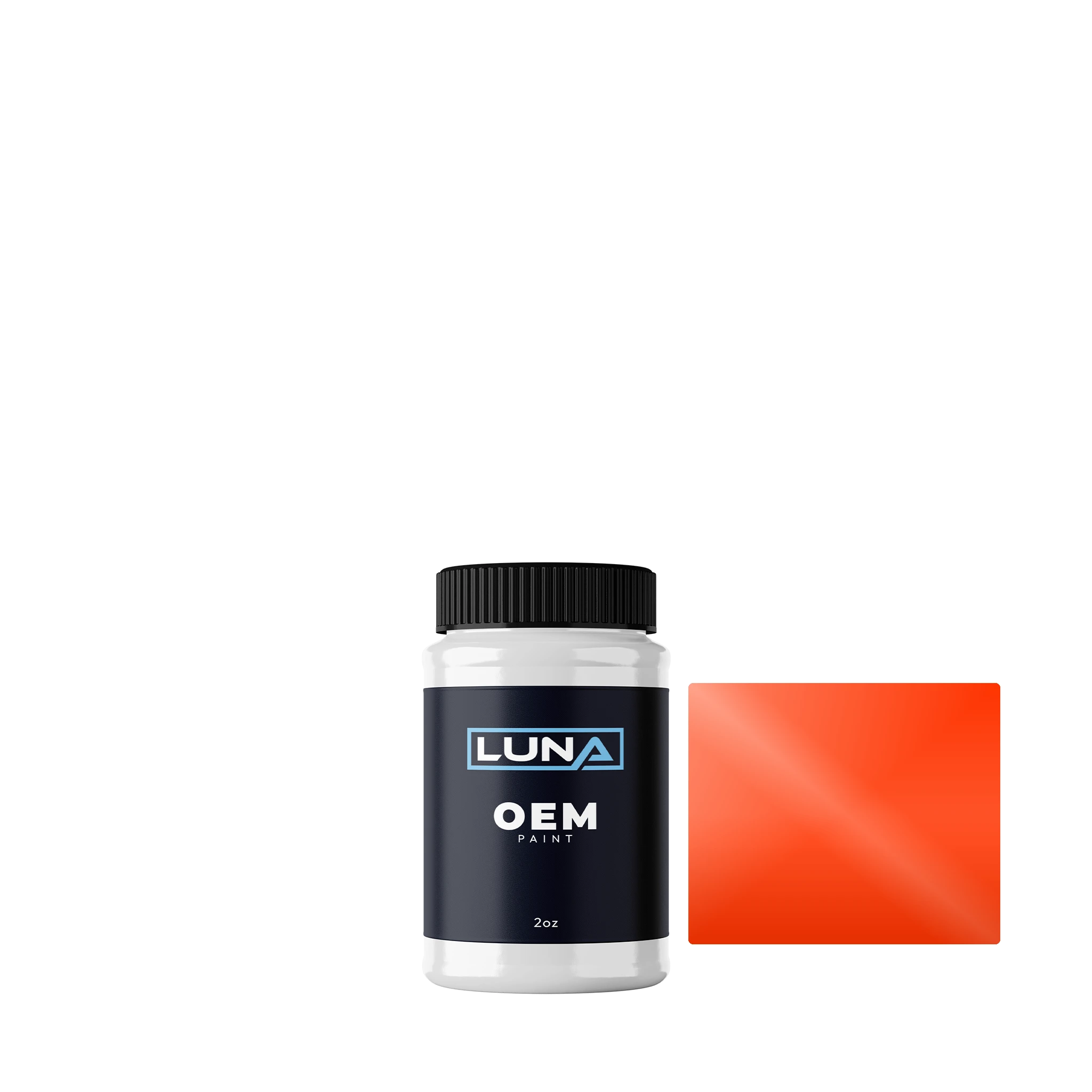 Aprilia Motorcycle Rosso Passion M. D630 | Luna OEM Basecoat - 2oz Touch Up Bottle w/ Brush