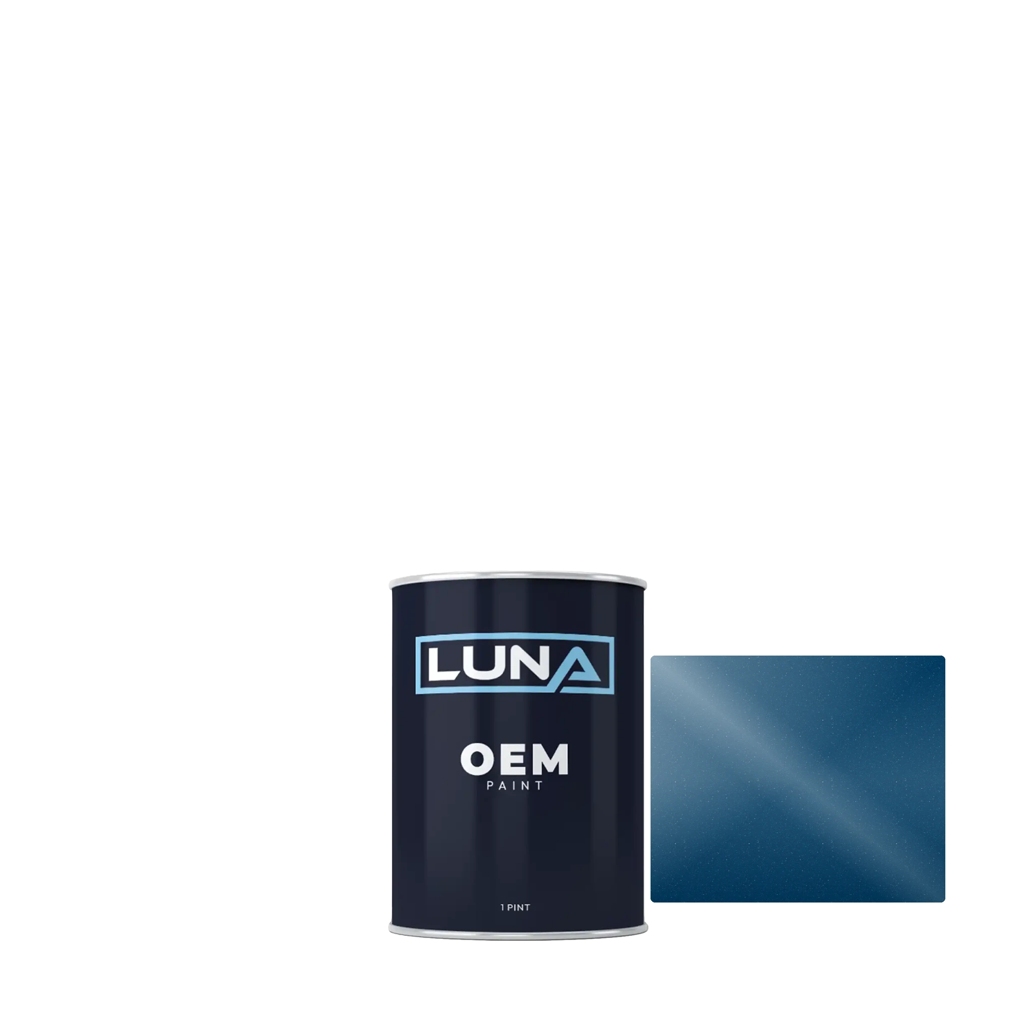 General Motors Perfect Blue M. GNT-824T | Luna OEM Basecoat - Pint