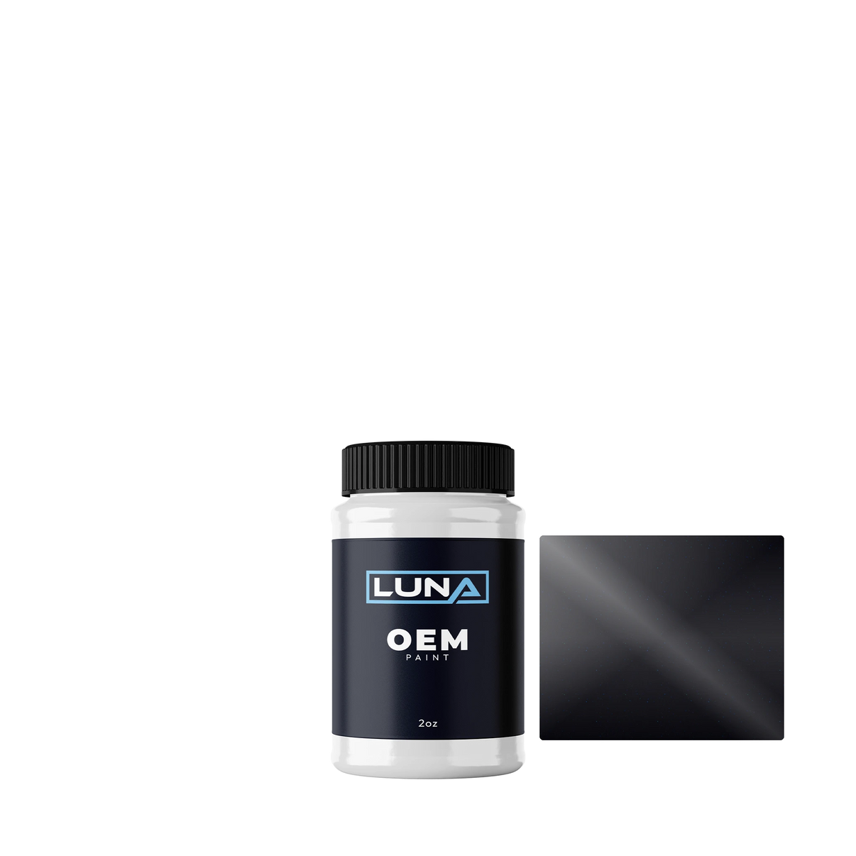 Mini Enigmatic Black M. S1 C3Y | Luna OEM Basecoat - 2oz Touch Up Bottle w/ Brush